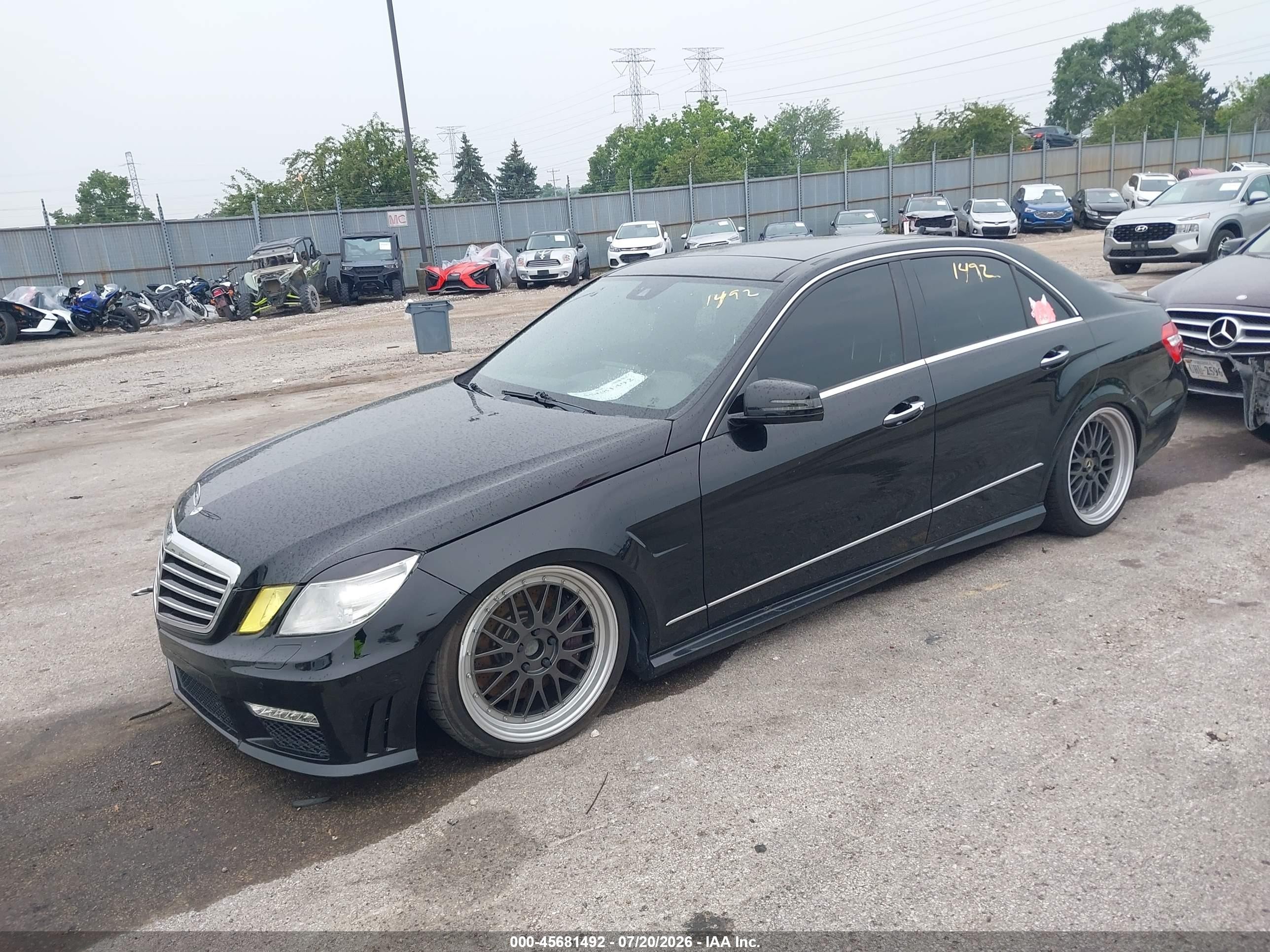 2012 Mercedes-benz E 550 4matic Black vin: WDDHF9BB8CA609703