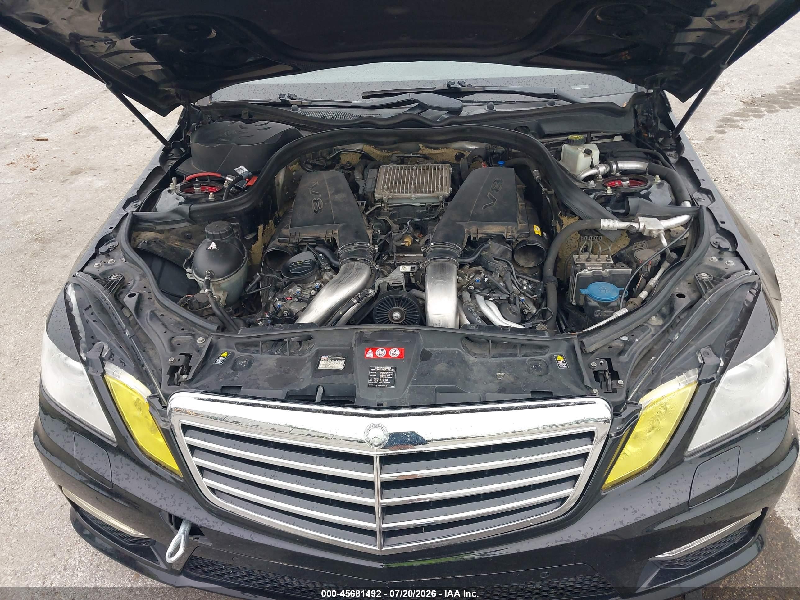 2012 Mercedes-benz E 550 4matic Black vin: WDDHF9BB8CA609703