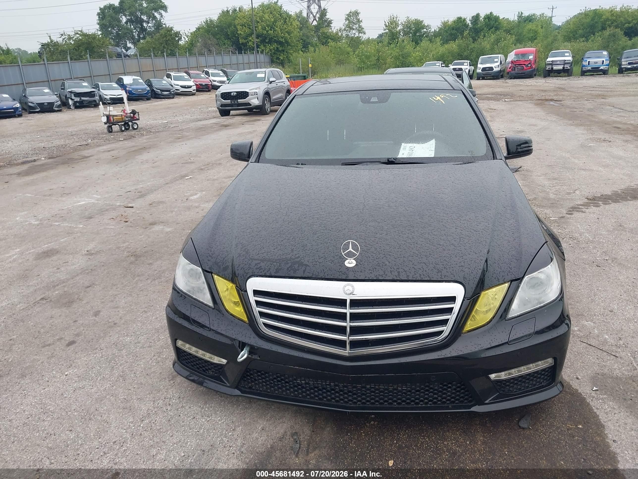 2012 Mercedes-benz E 550 4matic Black vin: WDDHF9BB8CA609703