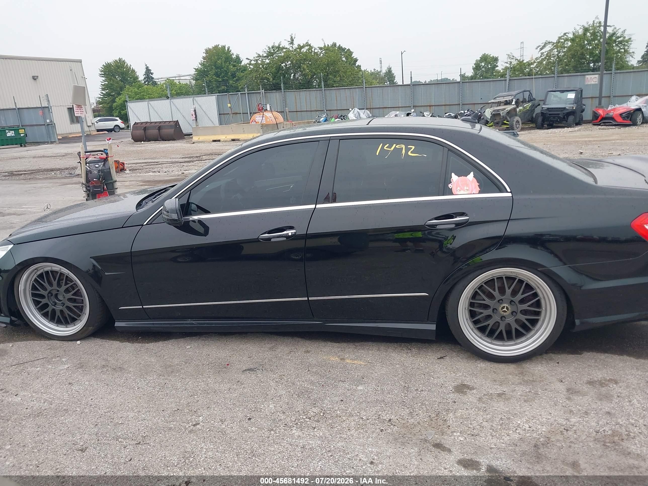 2012 Mercedes-benz E 550 4matic Black vin: WDDHF9BB8CA609703
