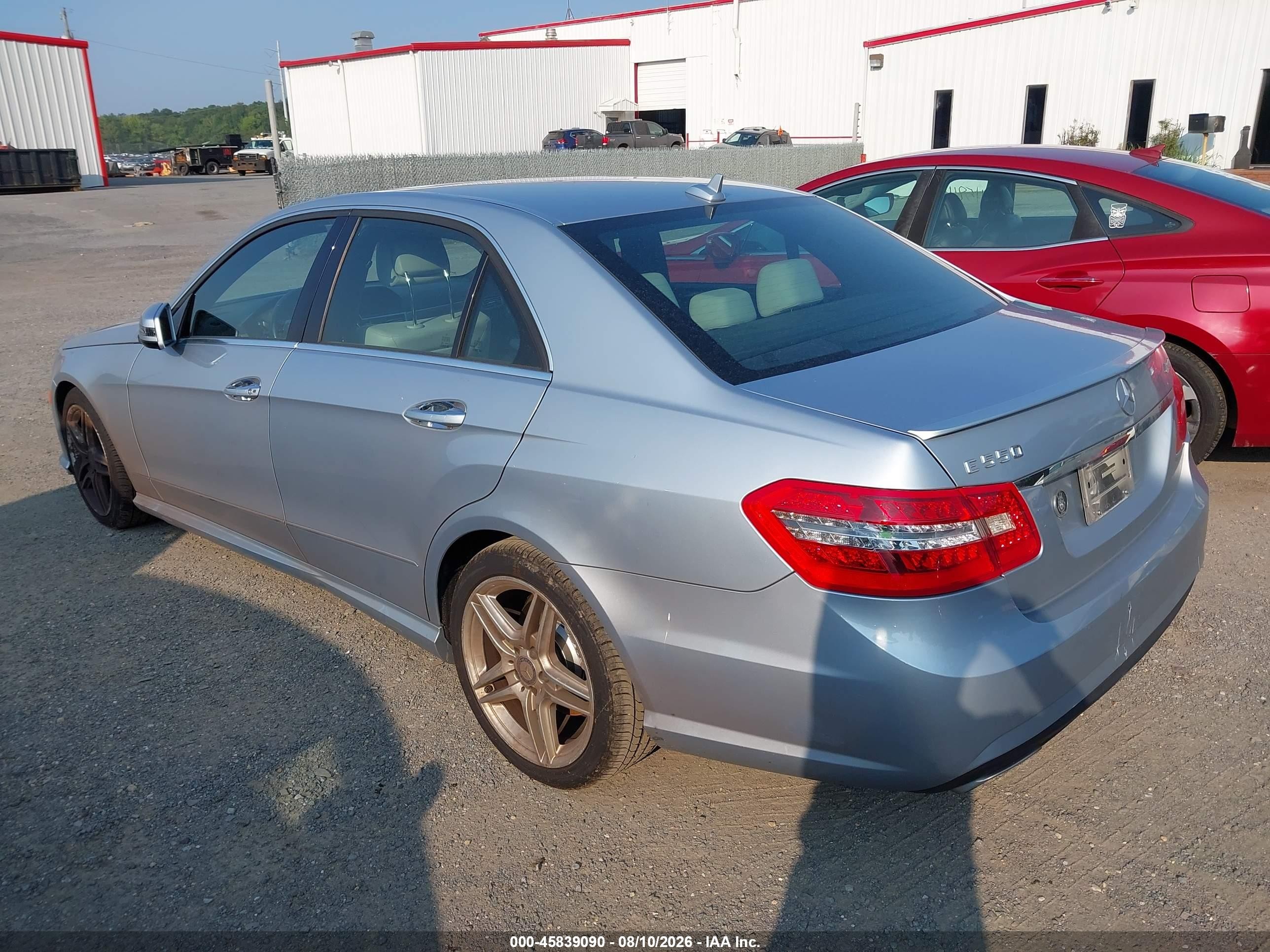 2013 Mercedes-benz E 550 4matic Silver vin: WDDHF9BB9DA750362