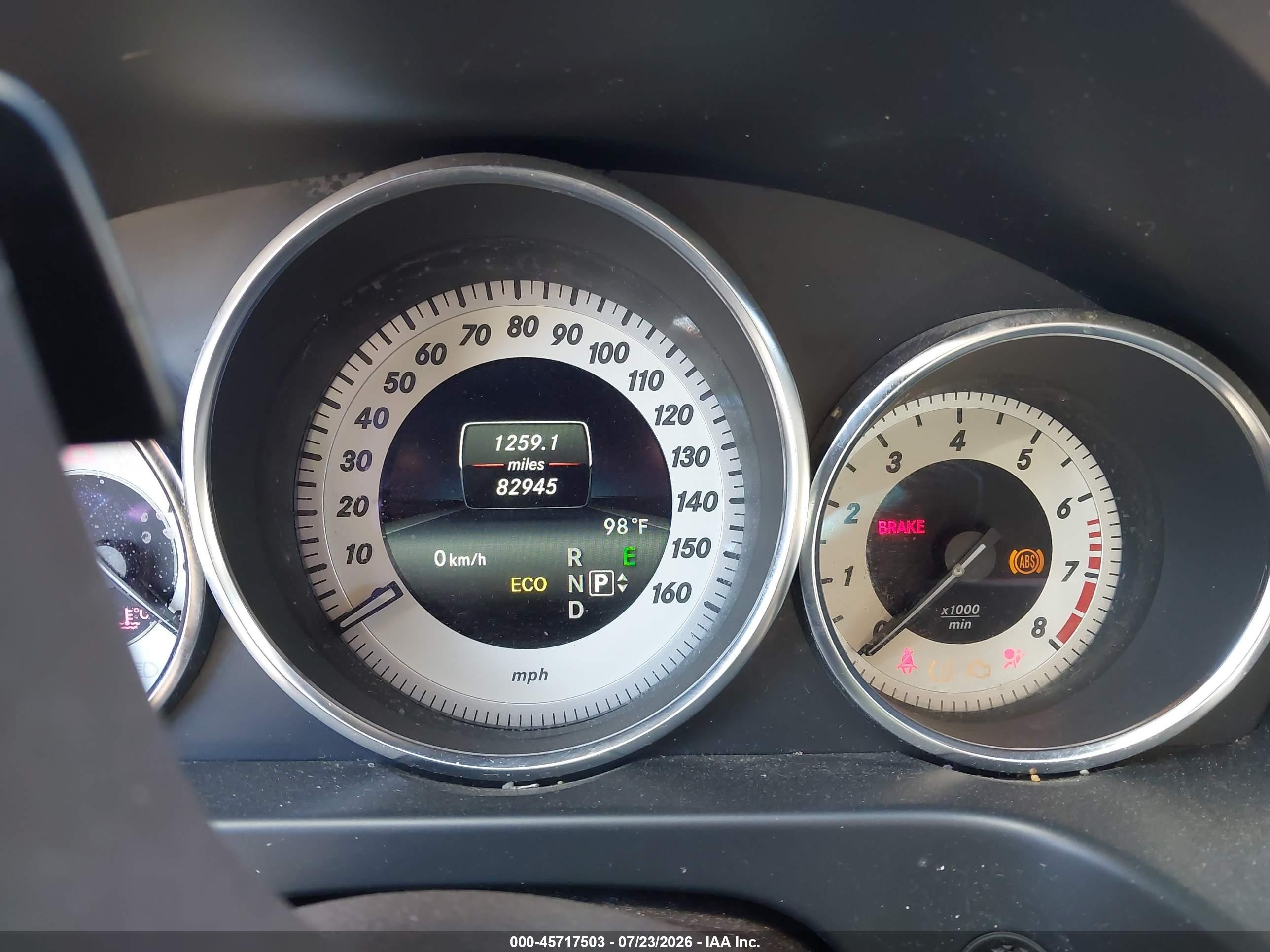 2014 Mercedes-benz E 550 4matic Синий vin: WDDHF9BBXEB026269