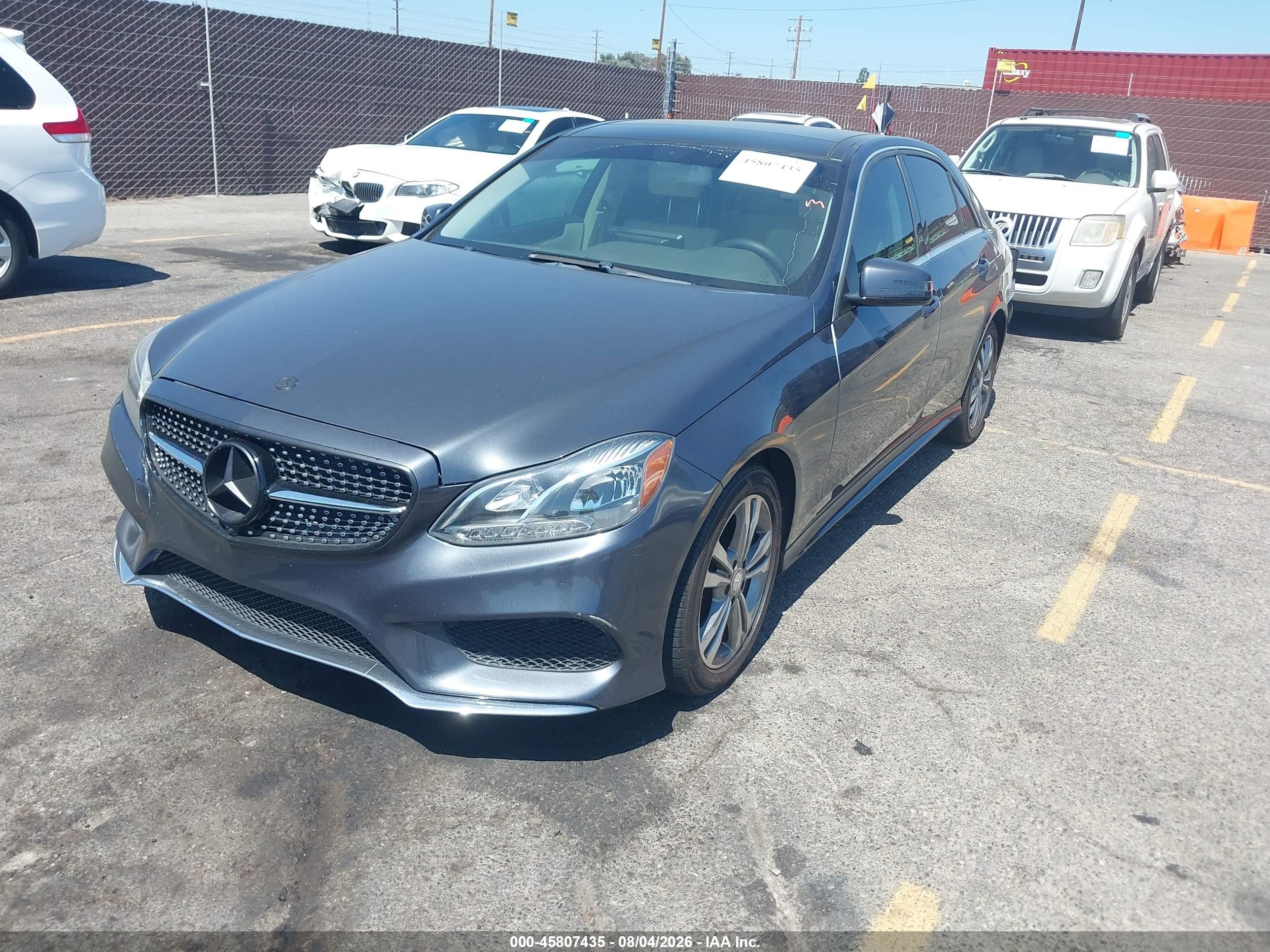 2014 Mercedes-benz E 400 Hybrid Sport Gray vin: WDDHF9FB0EA960327