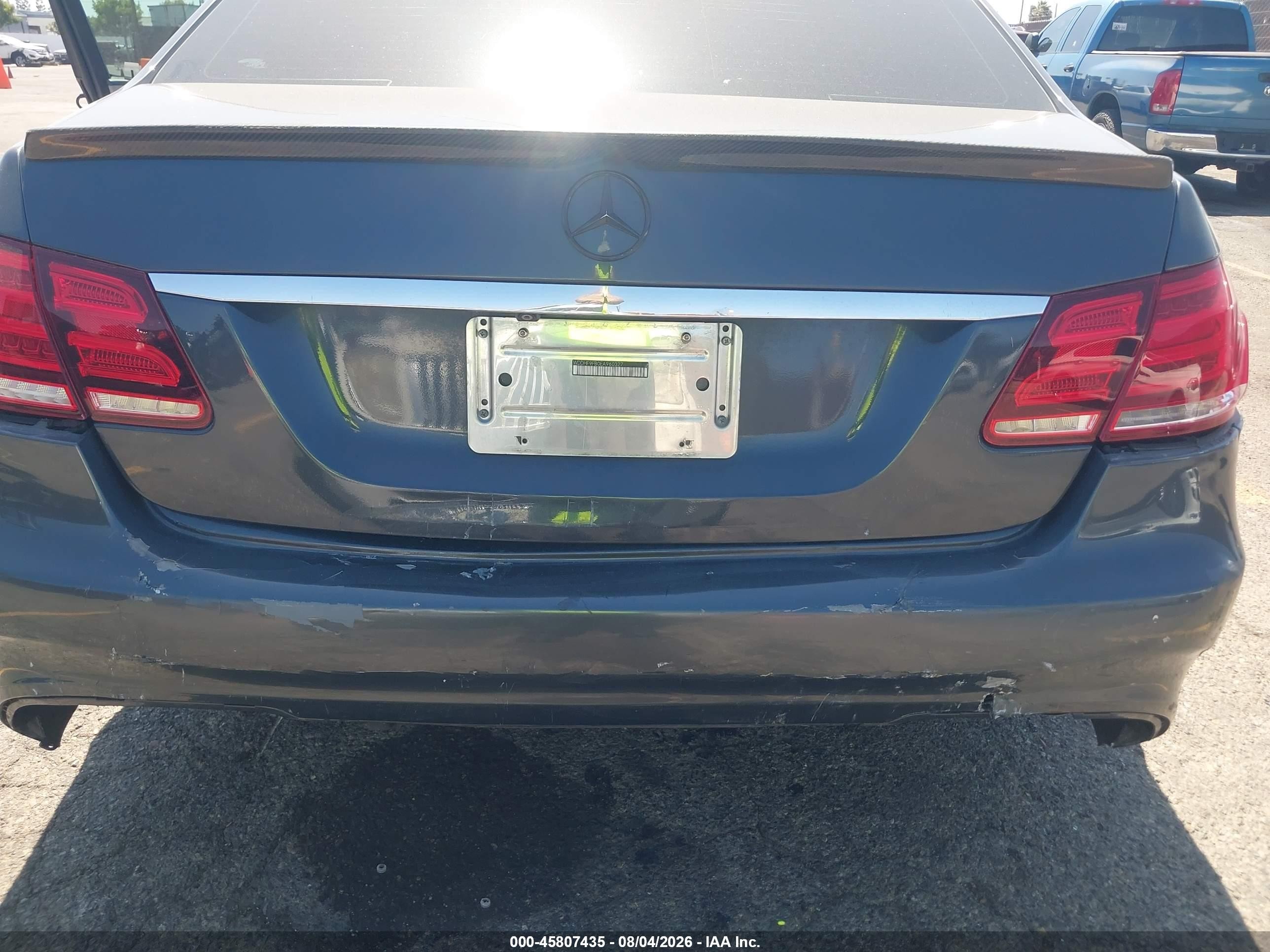 2014 Mercedes-benz E 400 Hybrid Sport Gray vin: WDDHF9FB0EA960327