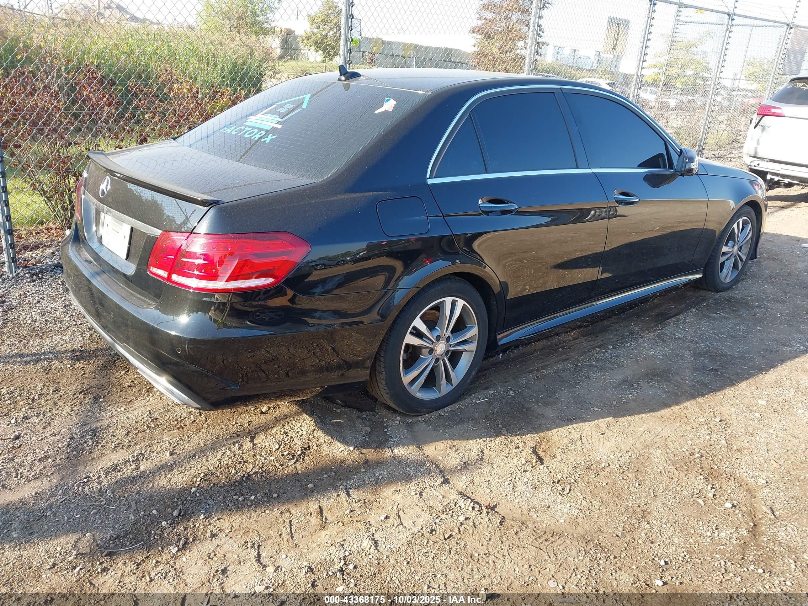 2014 Mercedes-benz E 400 Hybrid Sport Black vin: WDDHF9FB4EA822807