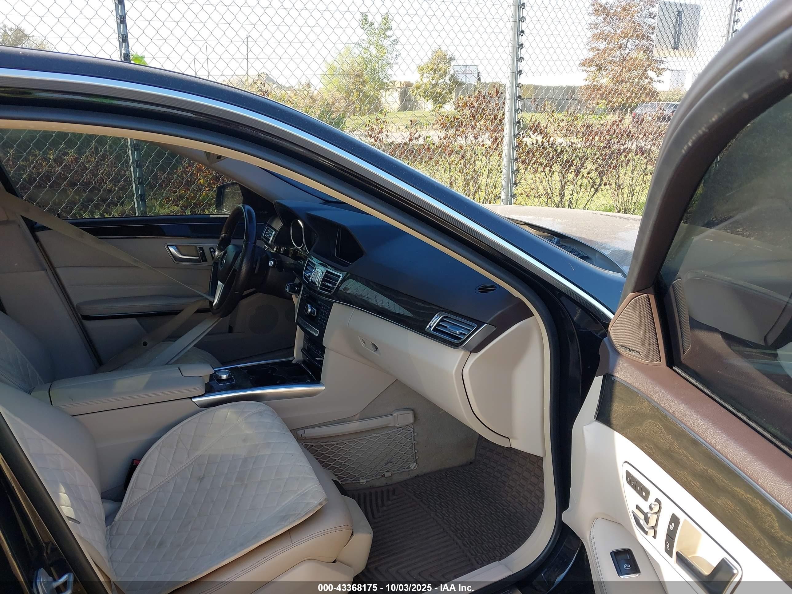 2014 Mercedes-benz E 400 Hybrid Sport Black vin: WDDHF9FB4EA822807