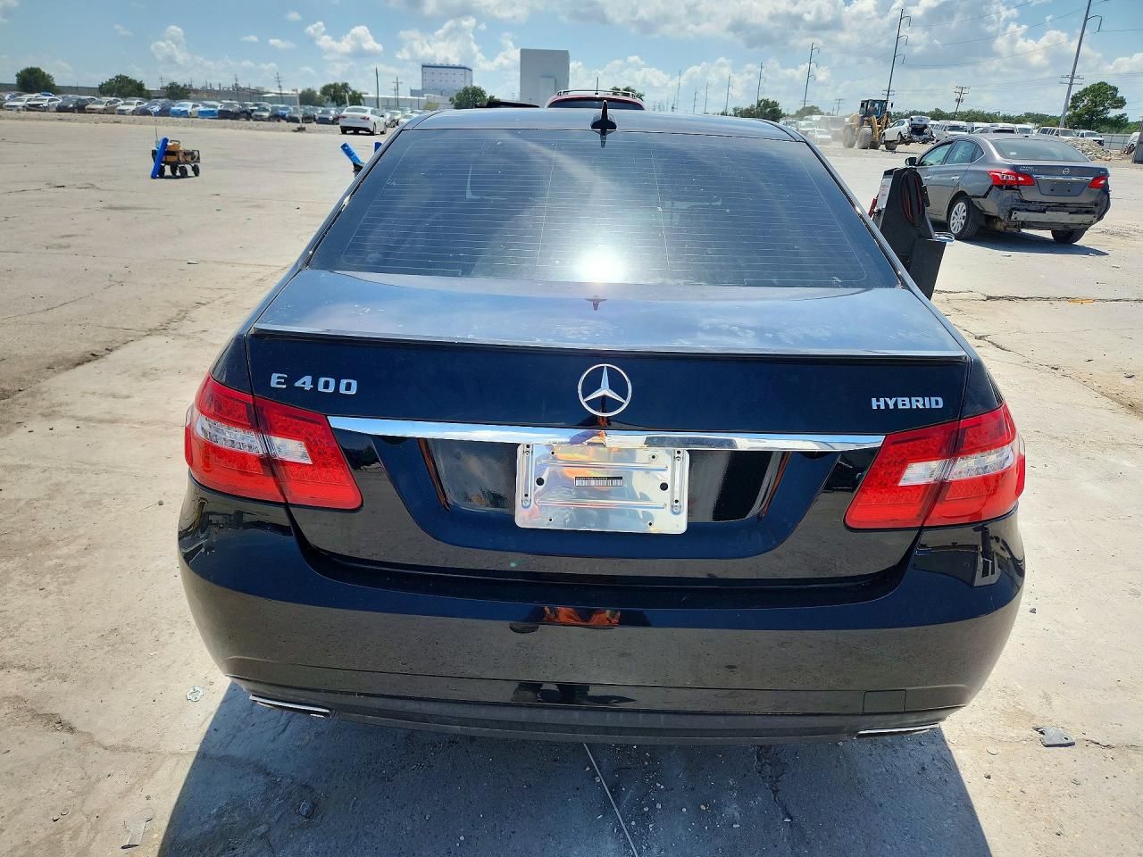 2013 Mercedes-benz E 400 Hybrid Black vin: WDDHF9FB6DA754525