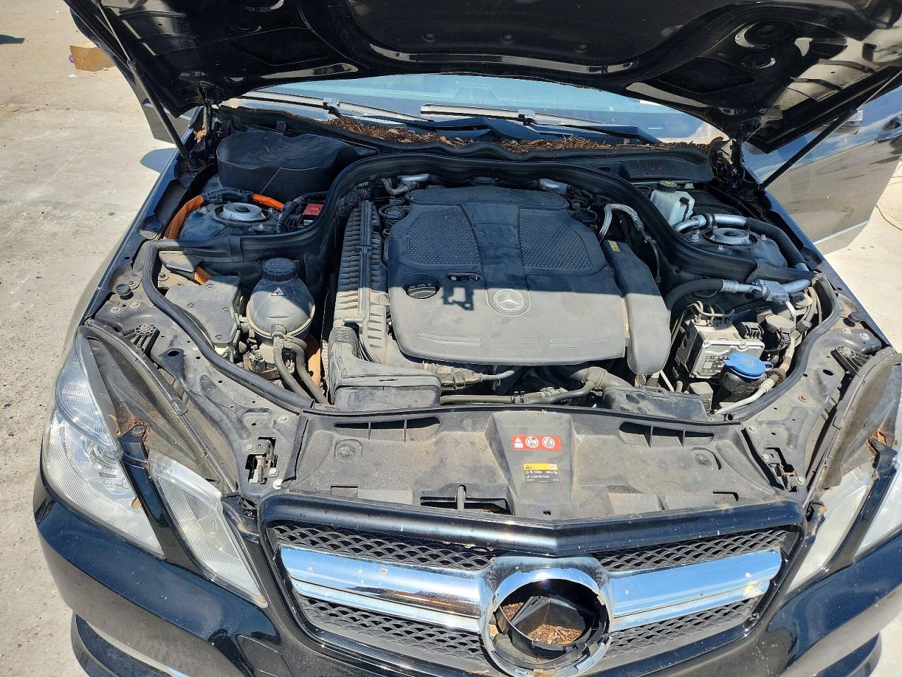 2013 Mercedes-benz E 400 Hybrid Black vin: WDDHF9FB6DA754525