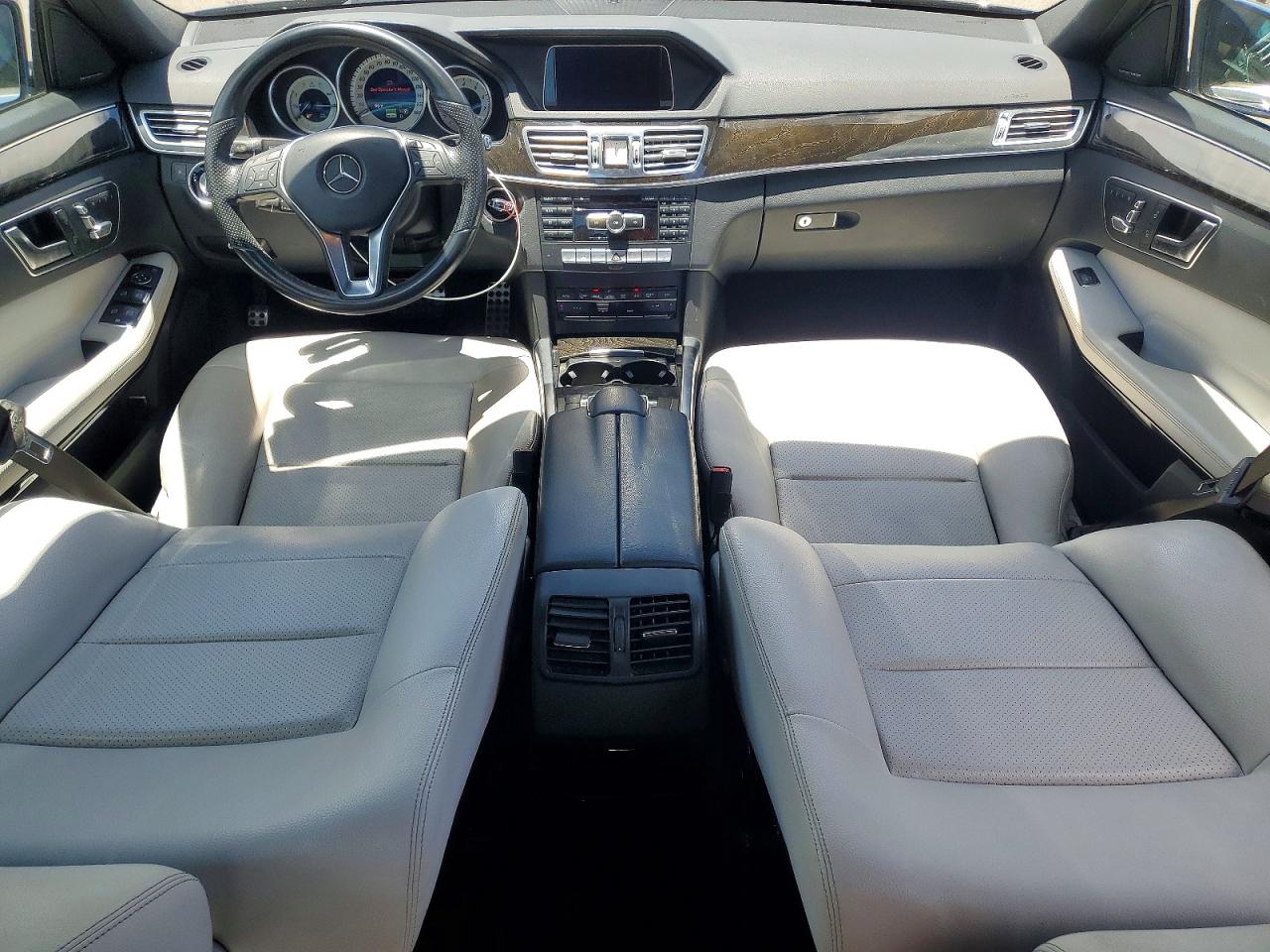 2014 Mercedes-benz E-class E400 Hybrid Blue vin: WDDHF9FB9EB073156