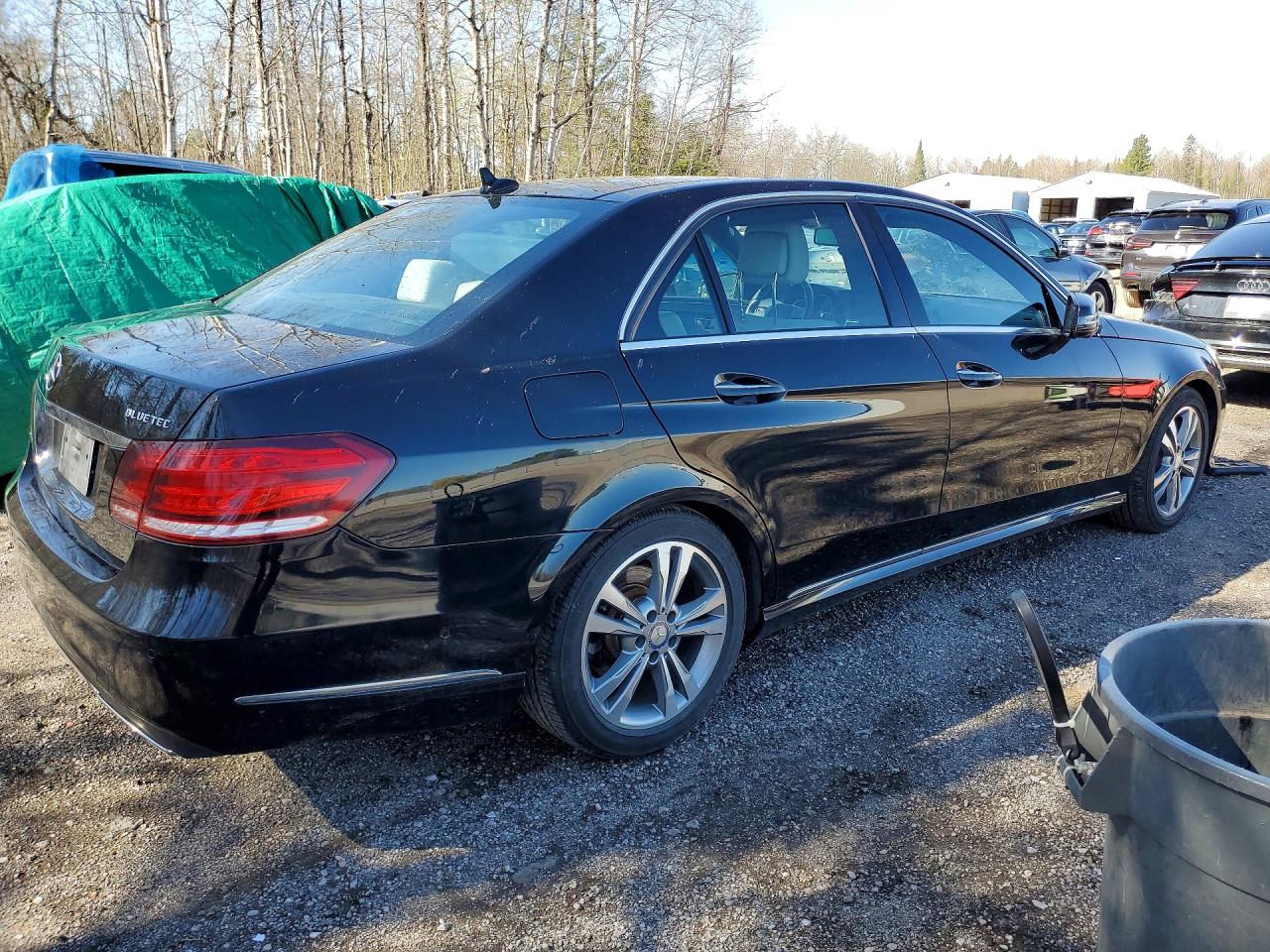 2014 Mercedes-benz E 250 Bluetec Black vin: WDDHF9HB0EB036431