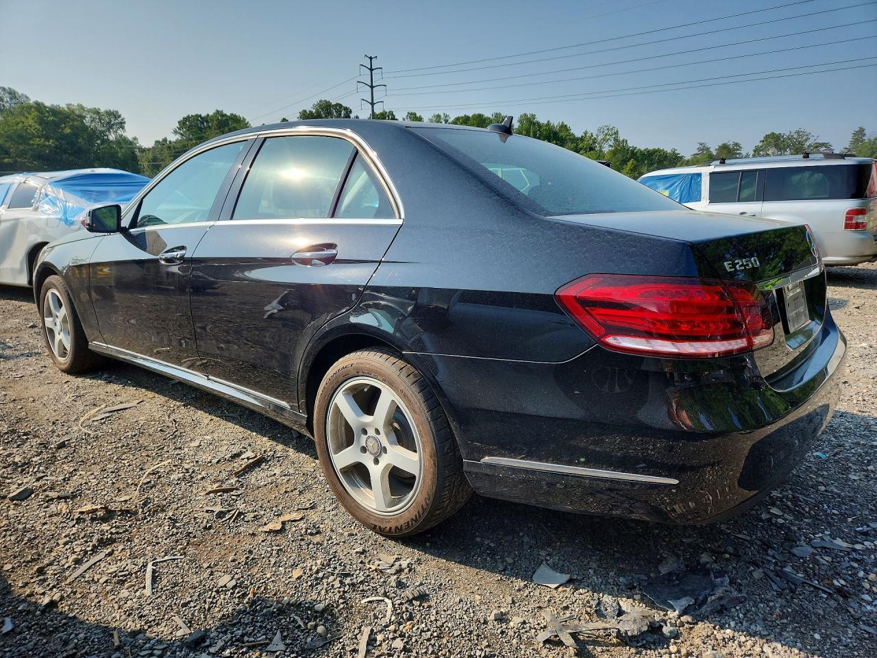 2014 Mercedes-benz E 250 Bluetec Black vin: WDDHF9HB2EA875132