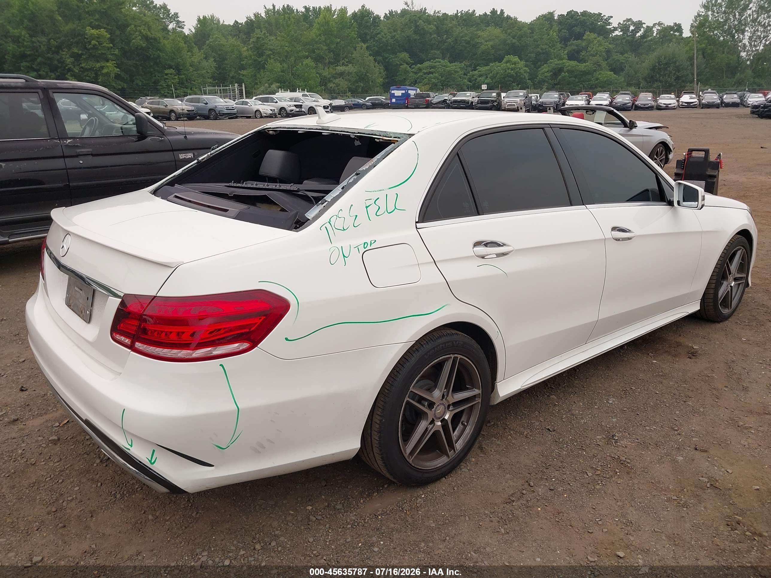 2015 Mercedes-benz E 250 Bluetec 4matic White vin: WDDHF9HB2FB102625
