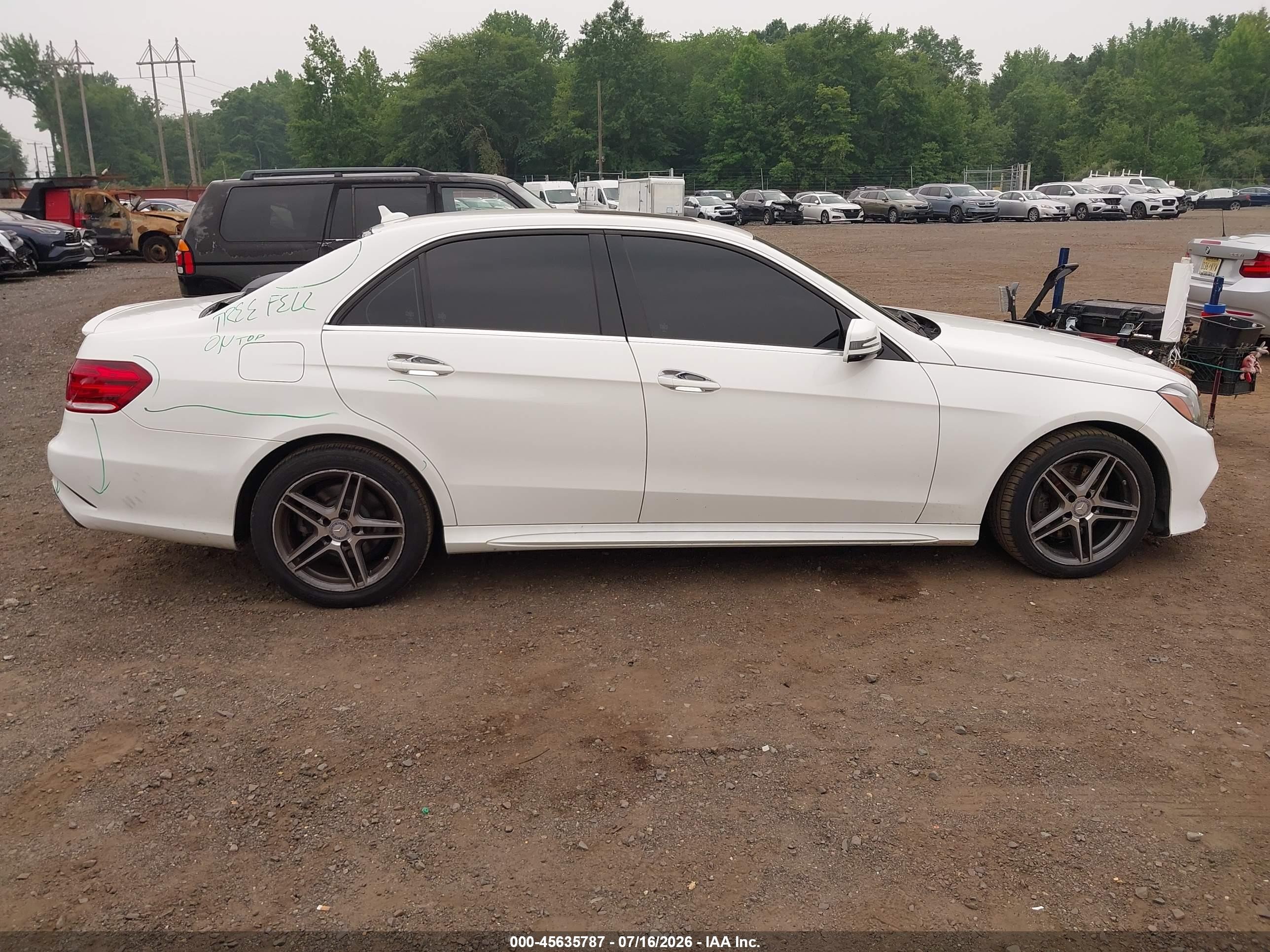 2015 Mercedes-benz E 250 Bluetec 4matic White vin: WDDHF9HB2FB102625