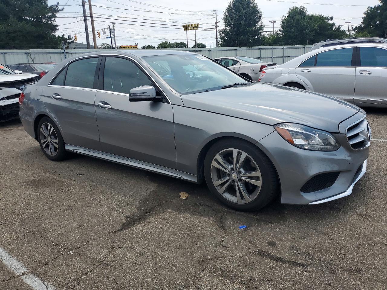 2014 Mercedes-benz E 250 Bluetec Gray vin: WDDHF9HB7EB016578