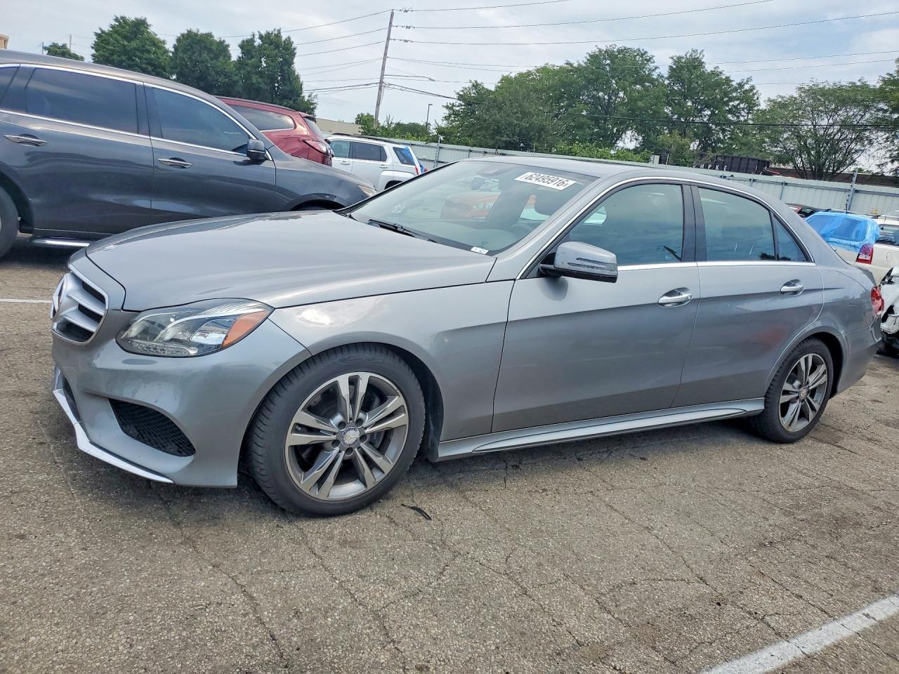 2014 Mercedes-benz E 250 Bluetec Gray vin: WDDHF9HB7EB016578