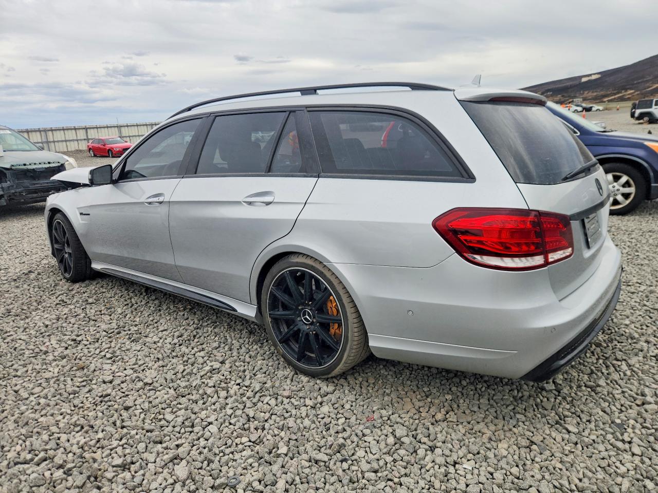 2014 Mercedes-benz E 63 Amg-s Silver vin: WDDHH7GB5EA927014