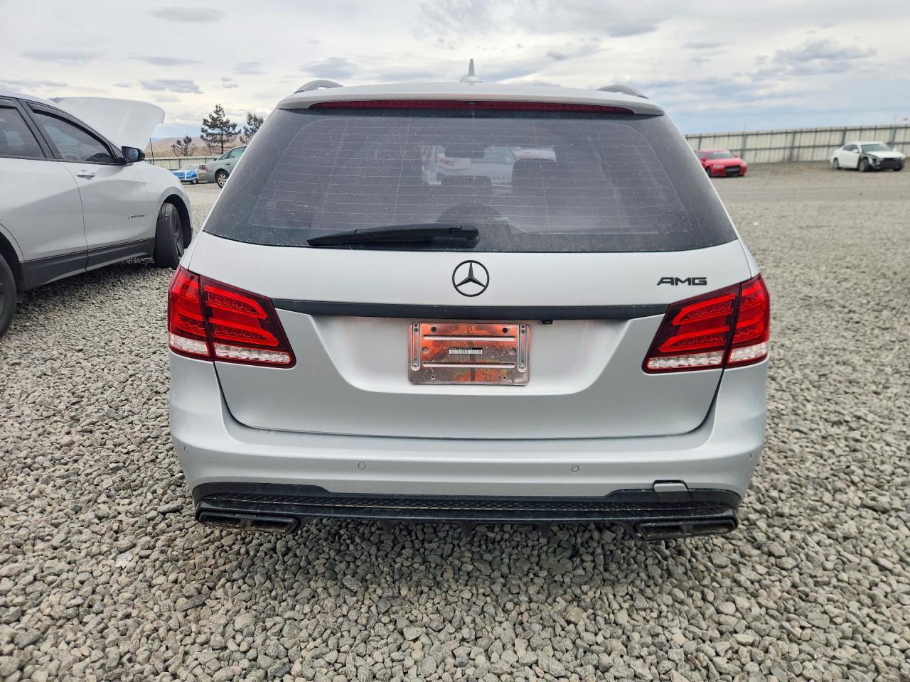 2014 Mercedes-benz E 63 Amg-s Silver vin: WDDHH7GB5EA927014