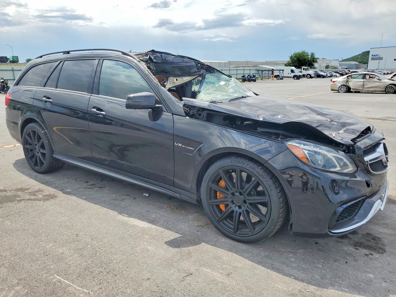 2016 Mercedes-benz E 63 Amg-s Black vin: WDDHH7GB5GB203224