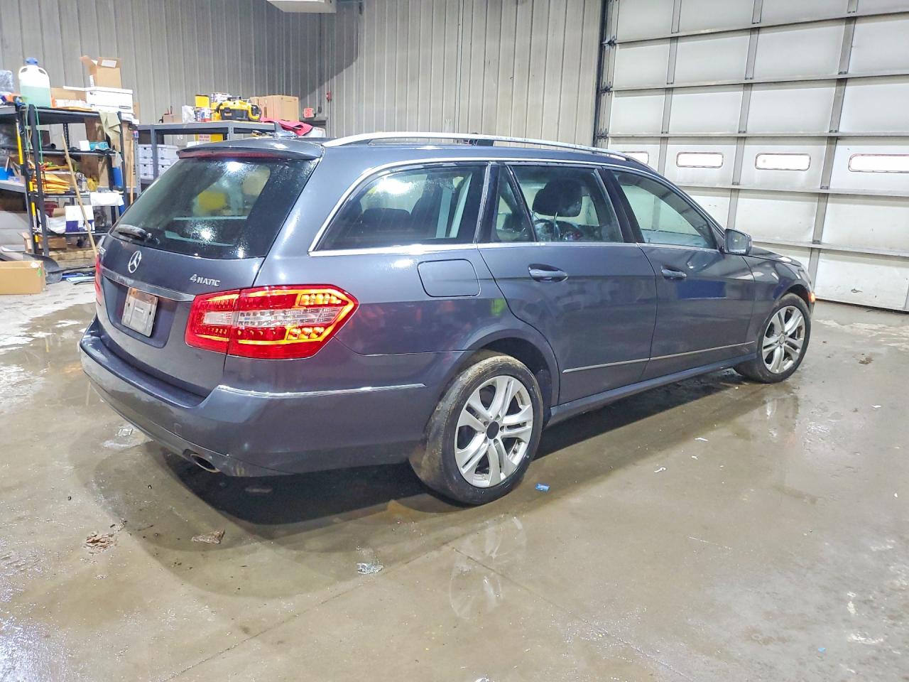 2011 Mercedes-benz E 350 4matic Wagon Gray vin: WDDHH8HB0BA258098