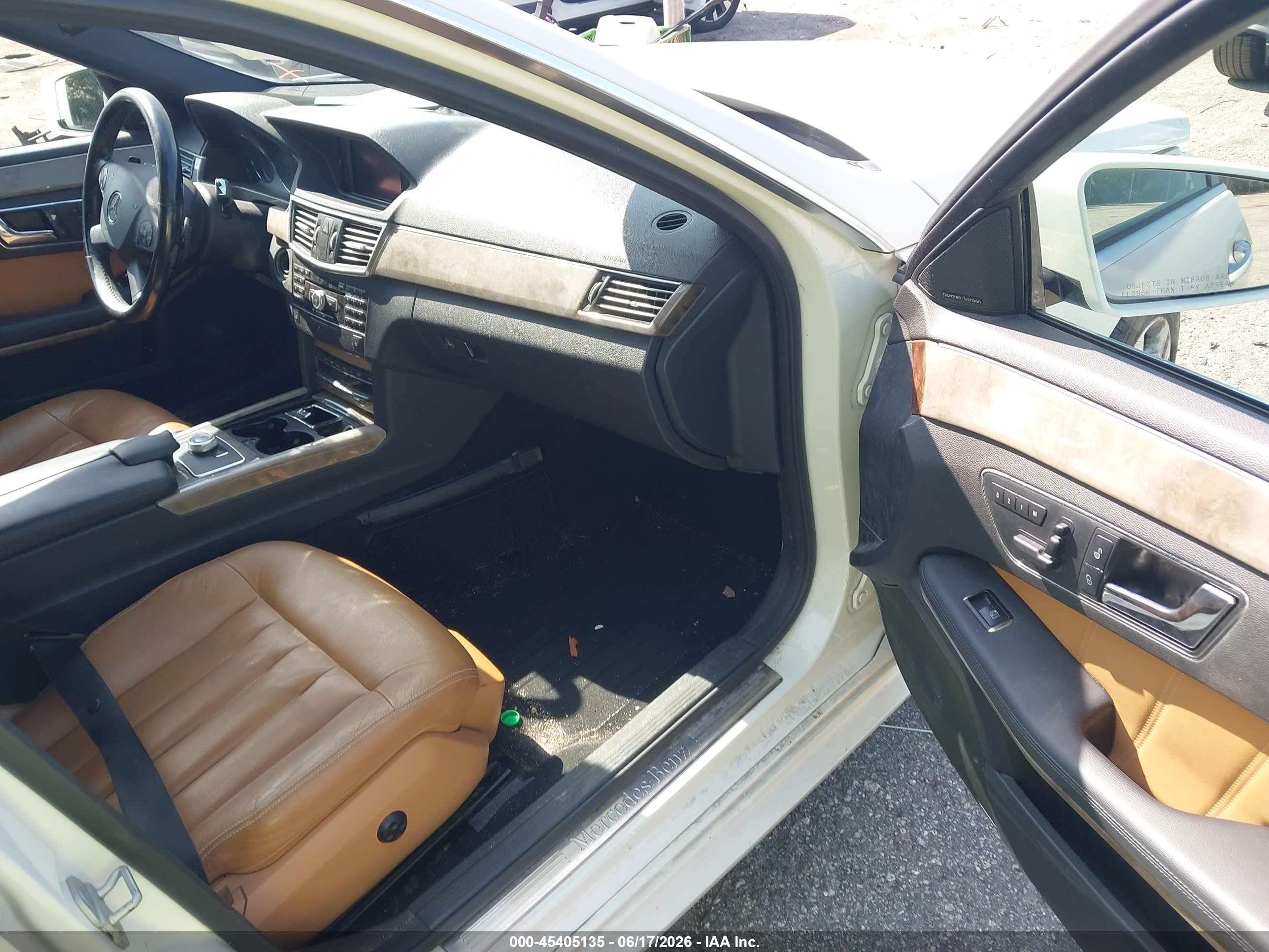 2011 Mercedes-benz E 350 4matic Белый vin: WDDHH8HB1BA275170