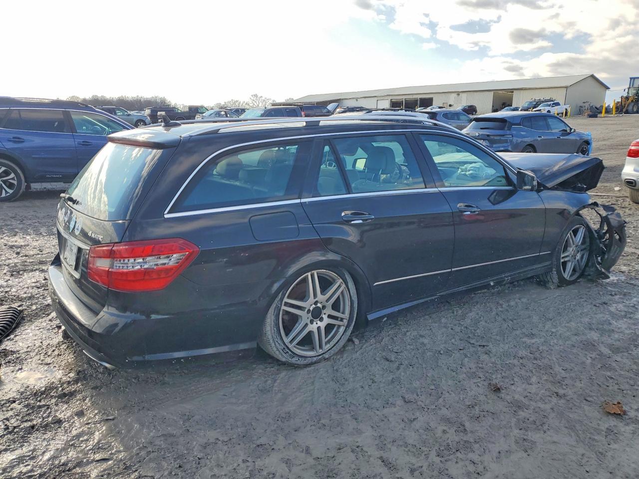2011 Mercedes-benz E 350 4matic Wagon Black vin: WDDHH8HB1BA395356
