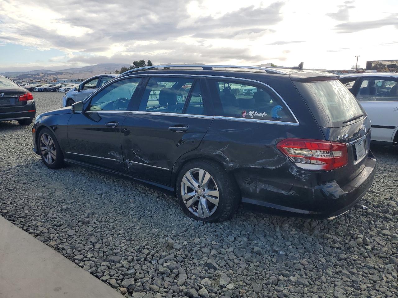 2011 Mercedes-benz E 350 4matic Wagon Черный vin: WDDHH8HB1BA500168