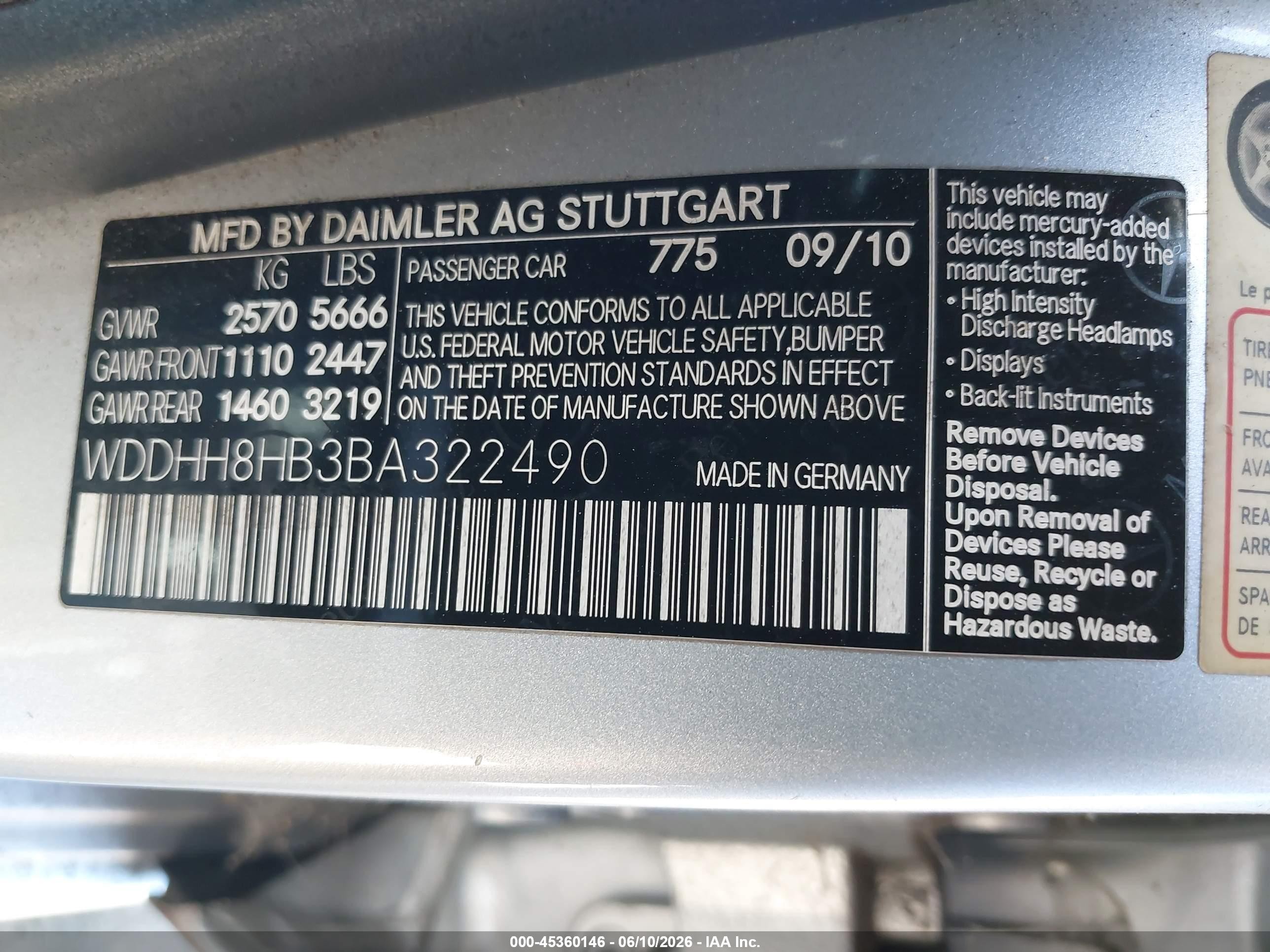 2011 Mercedes-benz E 350 4matic Silver vin: WDDHH8HB3BA322490
