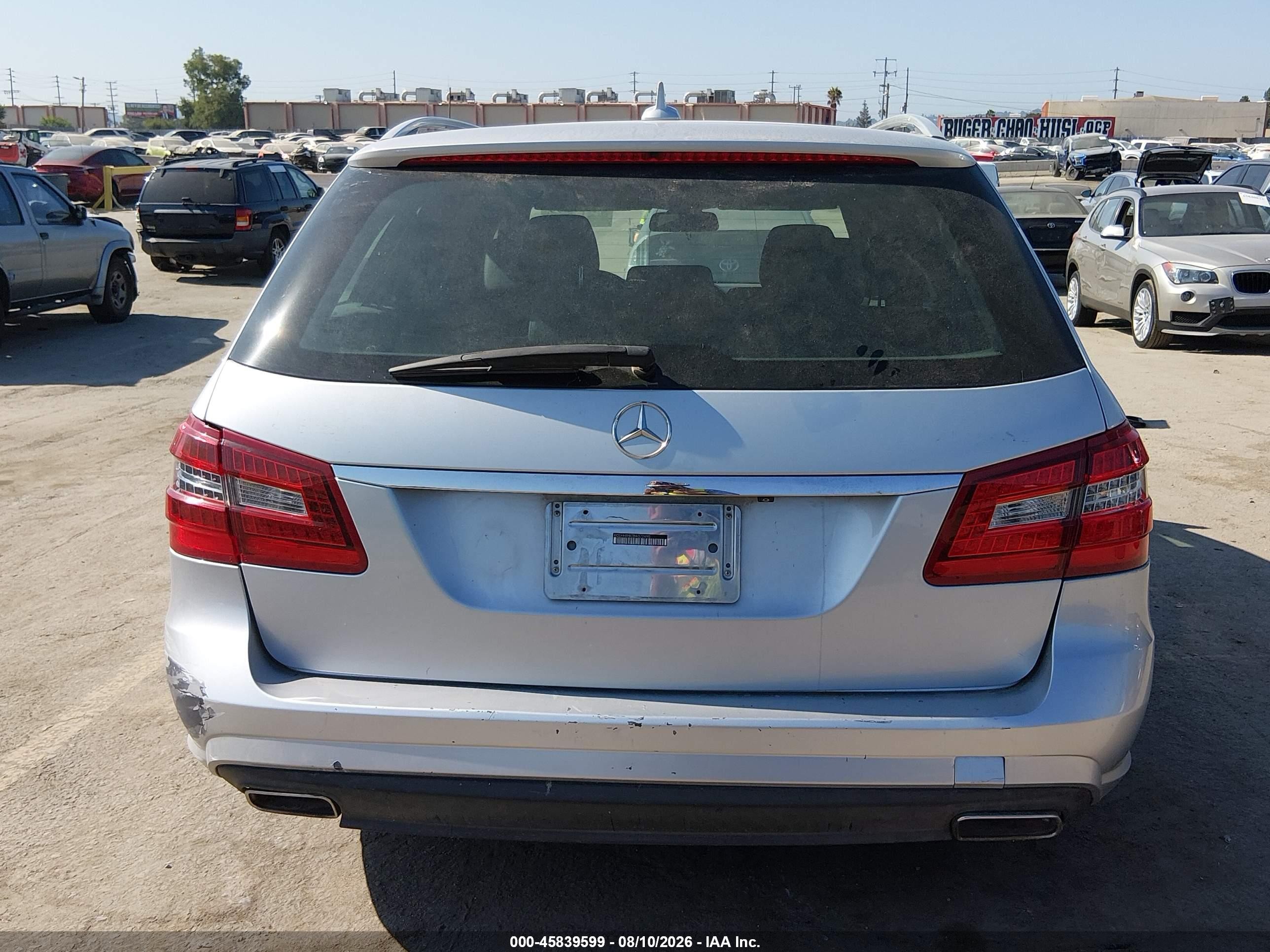 2011 Mercedes-benz E 350 4matic Silver vin: WDDHH8HB3BA322490