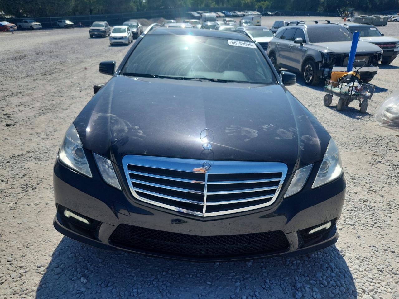 2011 Mercedes-benz E 350 4matic Wagon Black vin: WDDHH8HB7BA504743