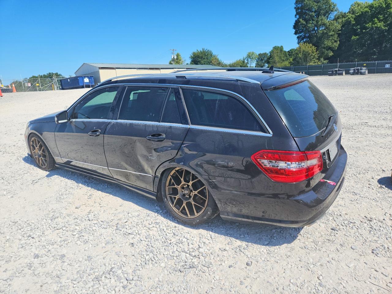 2011 Mercedes-benz E 350 4matic Wagon Black vin: WDDHH8HB7BA504743