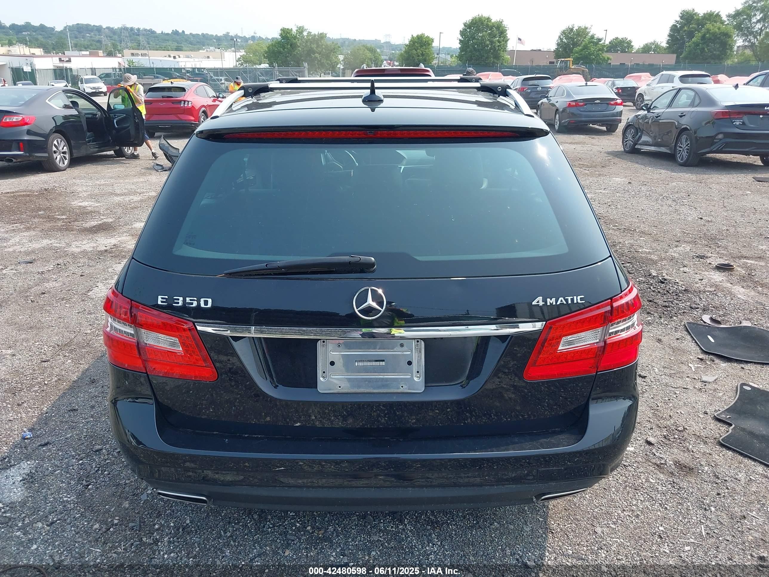 2011 Mercedes-benz E 350 4matic Black vin: WDDHH8HB8BA299451