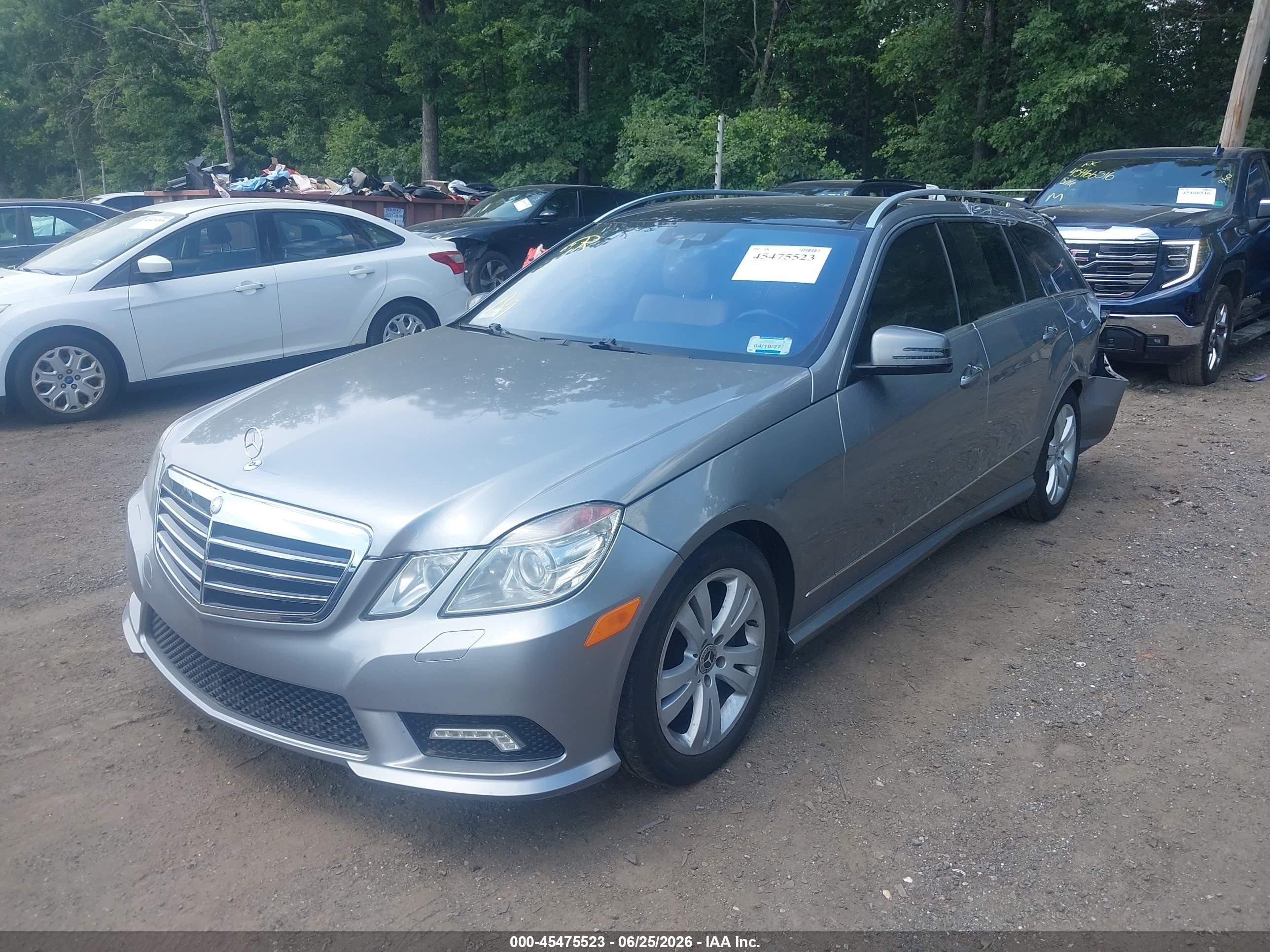 2011 Mercedes-benz E 350 4matic Silver vin: WDDHH8HBXBA228848