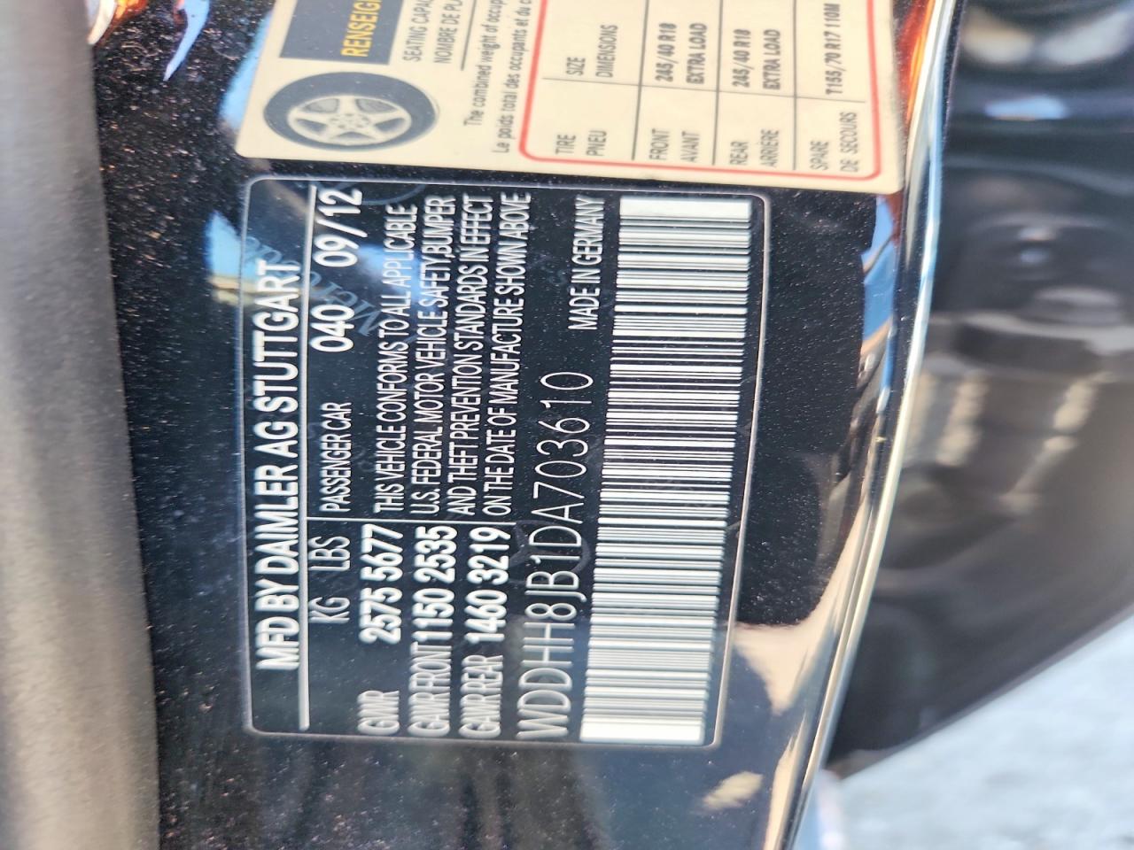 2013 Mercedes-benz E 350 4matic Wagon Black vin: WDDHH8JB1DA703610