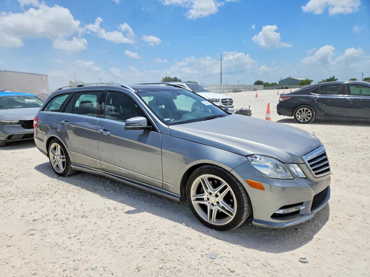 2013 Mercedes-benz E 350 4matic Wagon Gray vin: WDDHH8JB2DA672402