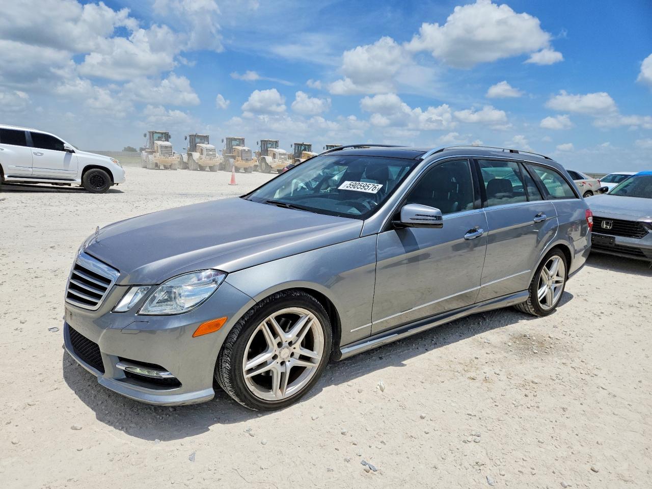 2013 Mercedes-benz E 350 4matic Wagon Серый vin: WDDHH8JB2DA672402