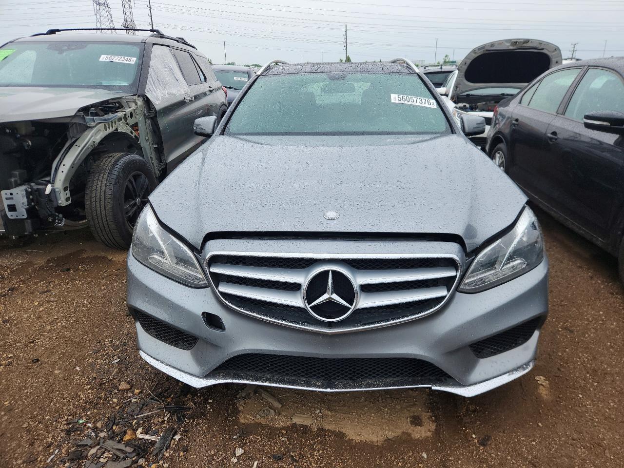 2014 Mercedes-benz E 350 4matic Wagon Gray vin: WDDHH8JB2EA779905