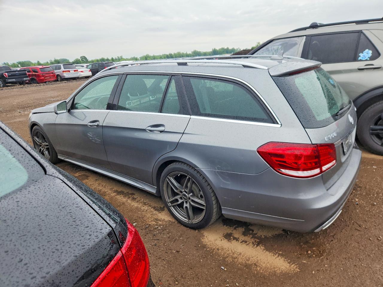 2014 Mercedes-benz E 350 4matic Wagon Gray vin: WDDHH8JB2EA779905