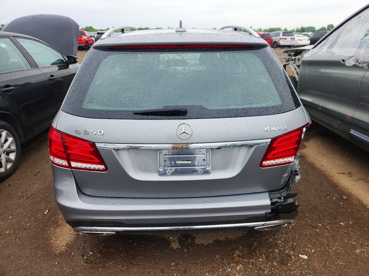 2014 Mercedes-benz E 350 4matic Wagon Gray vin: WDDHH8JB2EA779905
