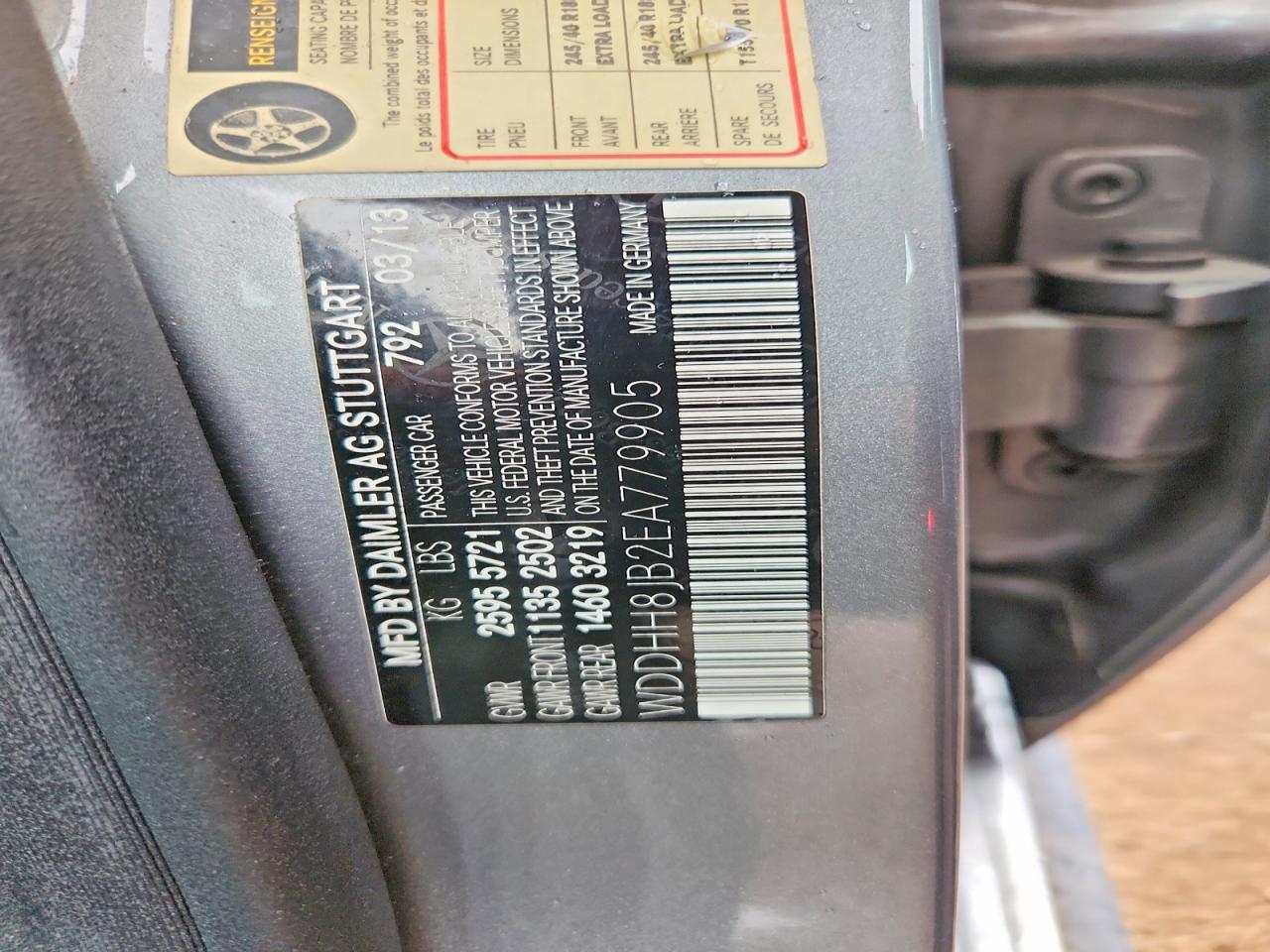 2014 Mercedes-benz E 350 4matic Wagon Gray vin: WDDHH8JB2EA779905