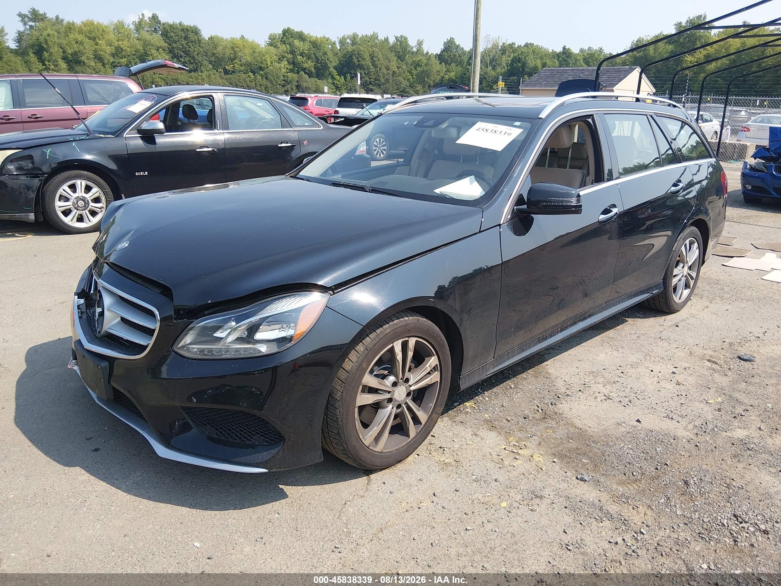 2014 Mercedes-benz E 350 4matic Black vin: WDDHH8JB2EA804365