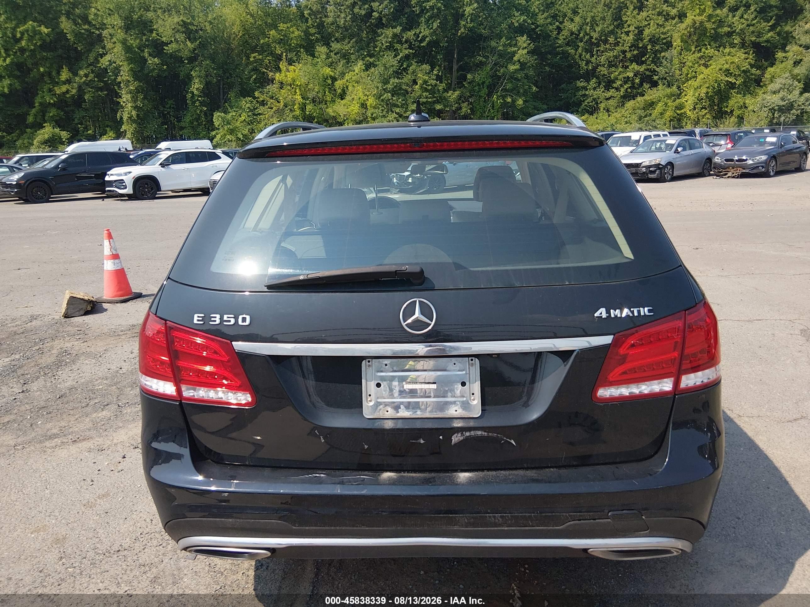 2014 Mercedes-benz E 350 4matic Black vin: WDDHH8JB2EA804365