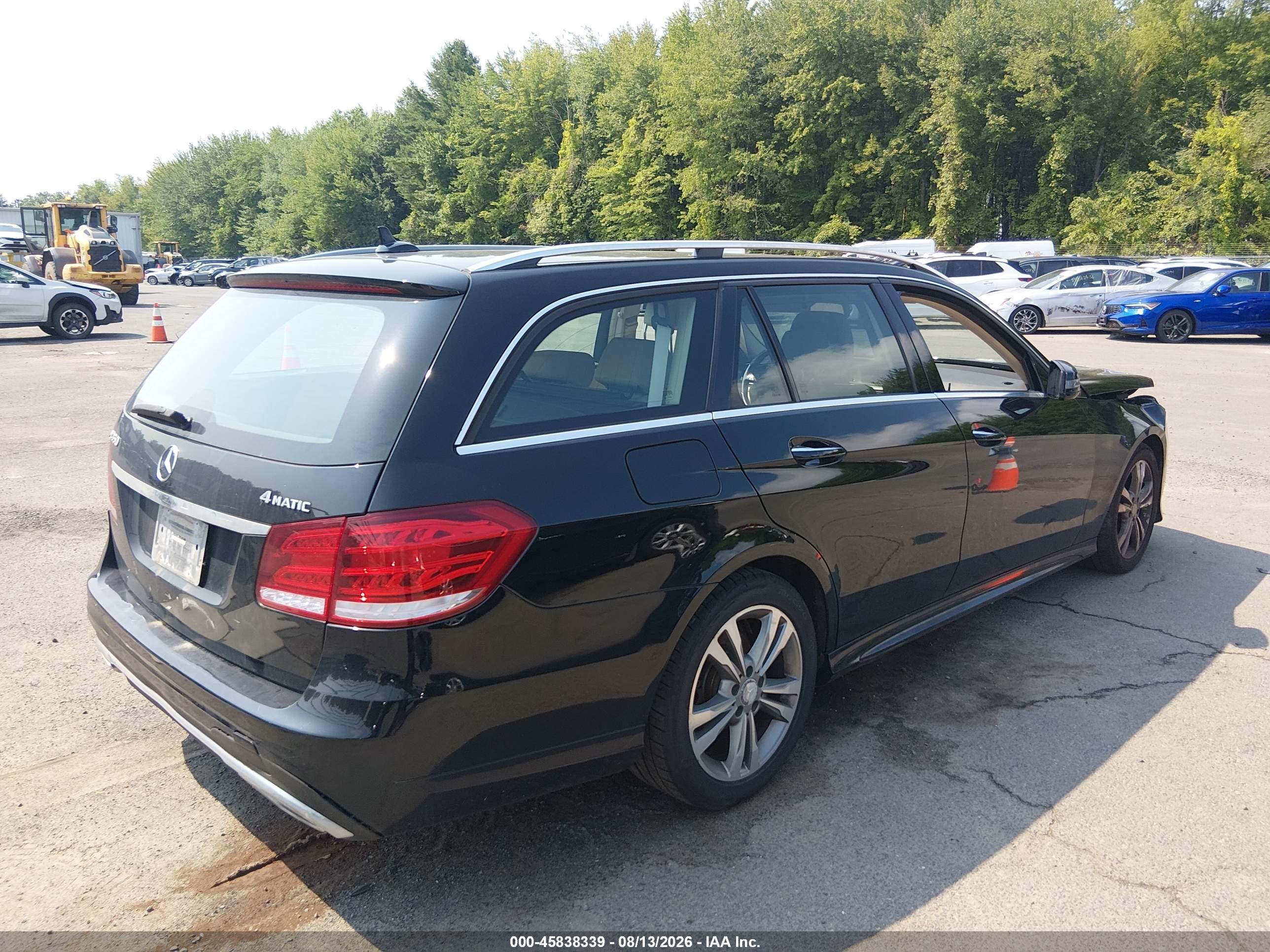 2014 Mercedes-benz E 350 4matic Black vin: WDDHH8JB2EA804365