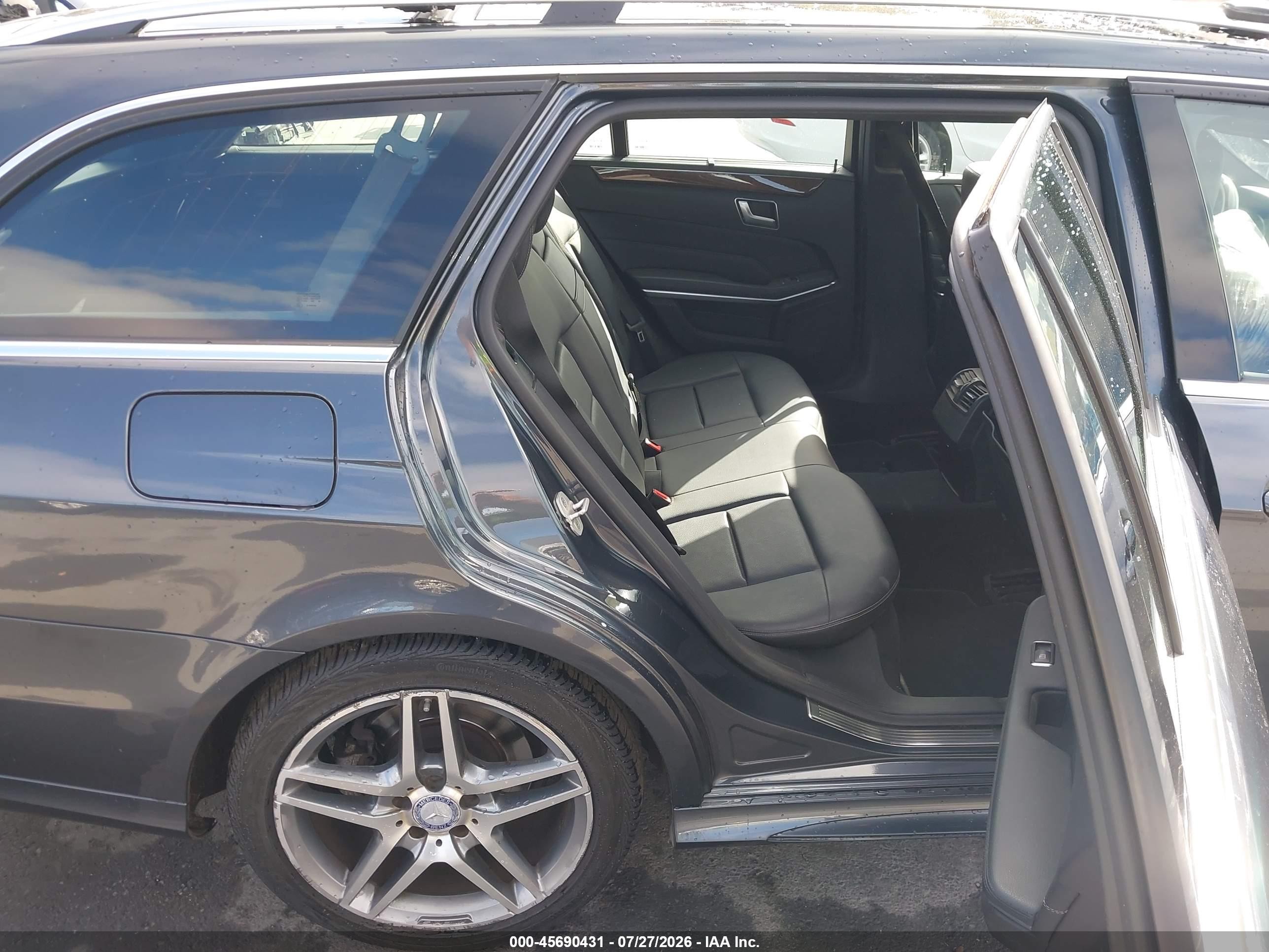 2014 Mercedes-benz E 350 4matic Серый vin: WDDHH8JB4EA791473
