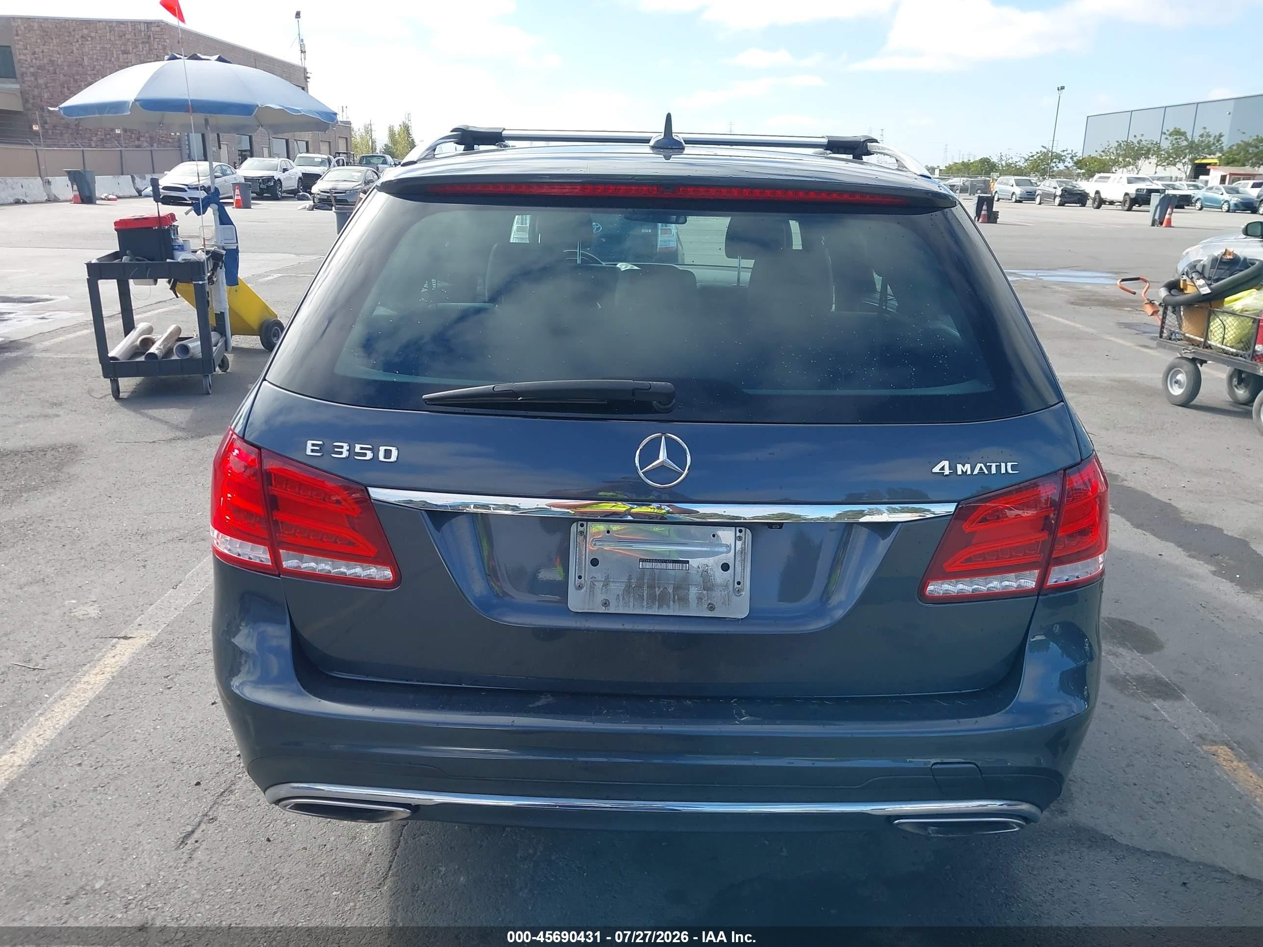 2014 Mercedes-benz E 350 4matic Серый vin: WDDHH8JB4EA791473