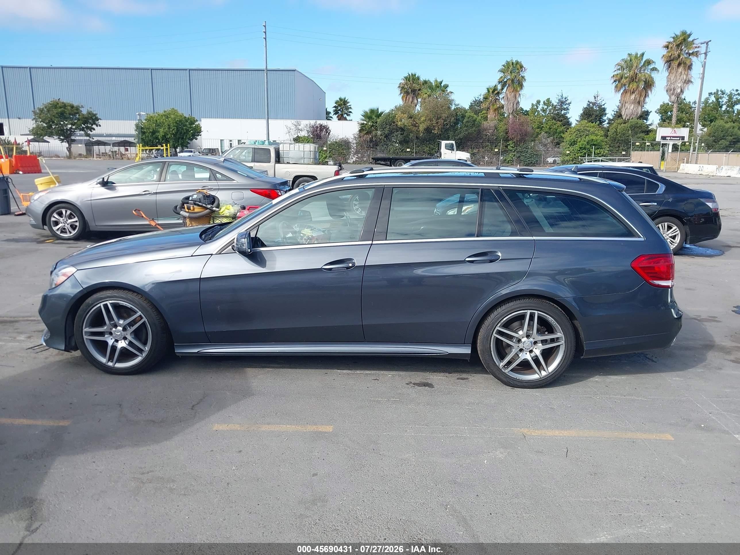 2014 Mercedes-benz E 350 4matic Серый vin: WDDHH8JB4EA791473