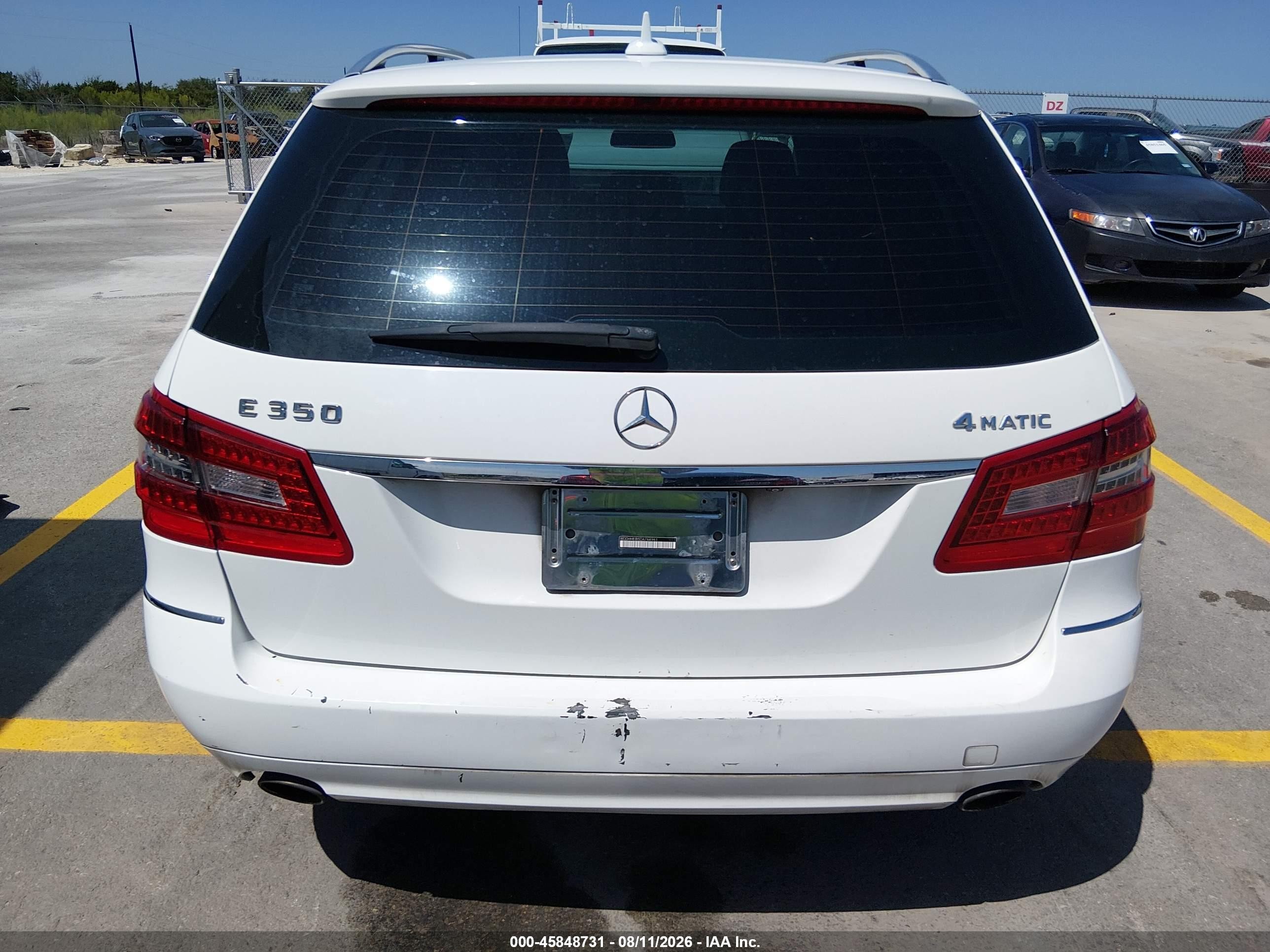 2013 Mercedes-benz E 350 4matic White vin: WDDHH8JB5DA764961