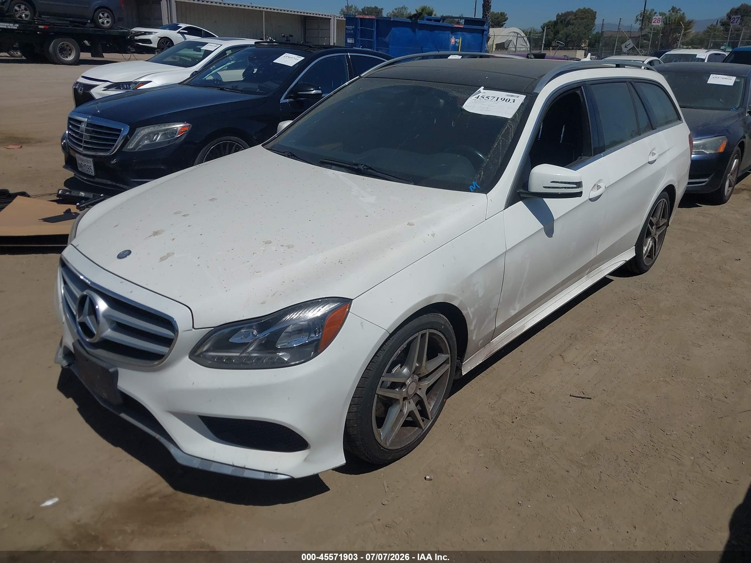 2014 Mercedes-benz E 350 4matic White vin: WDDHH8JB5EA790204