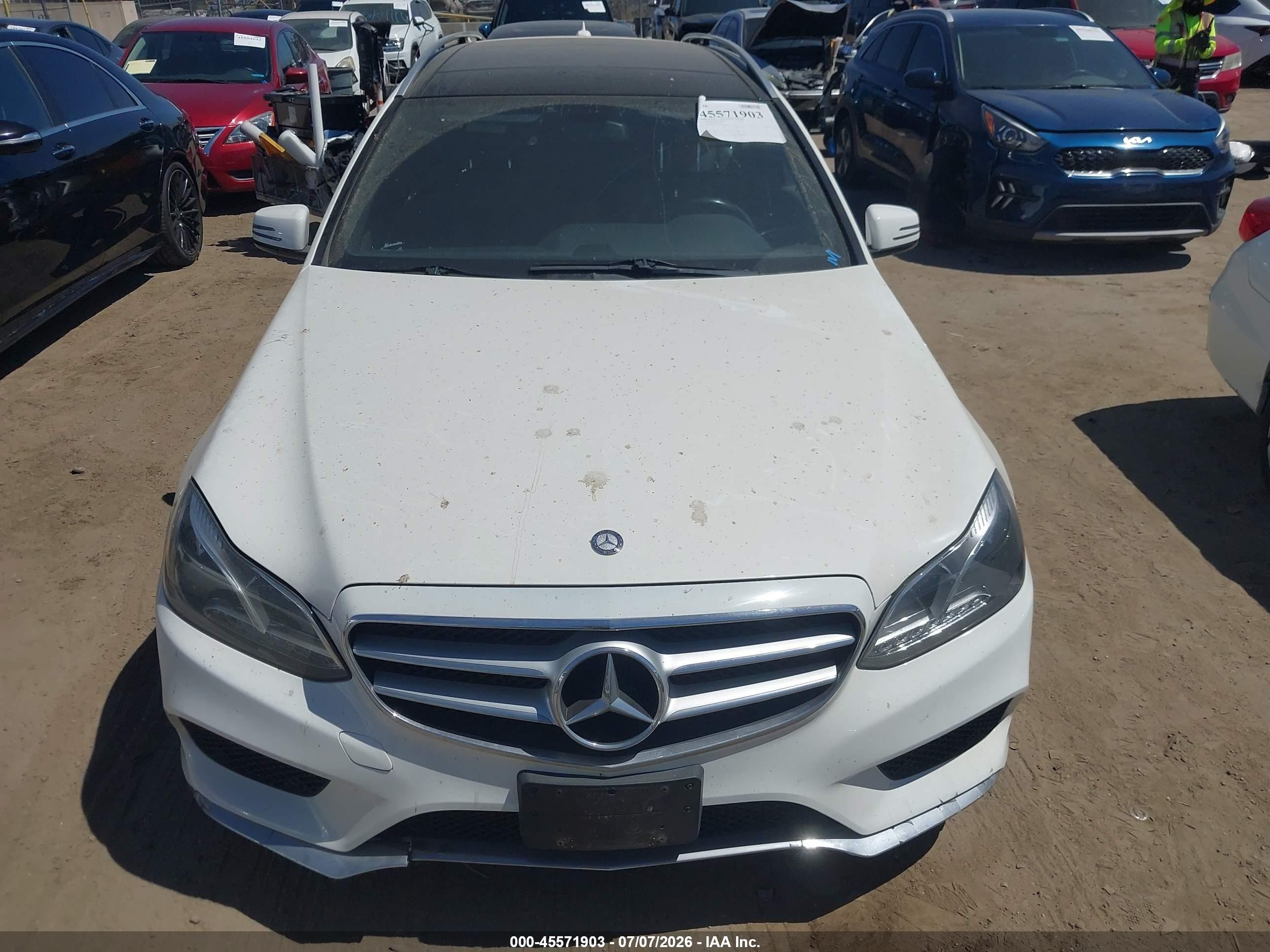 2014 Mercedes-benz E 350 4matic White vin: WDDHH8JB5EA790204