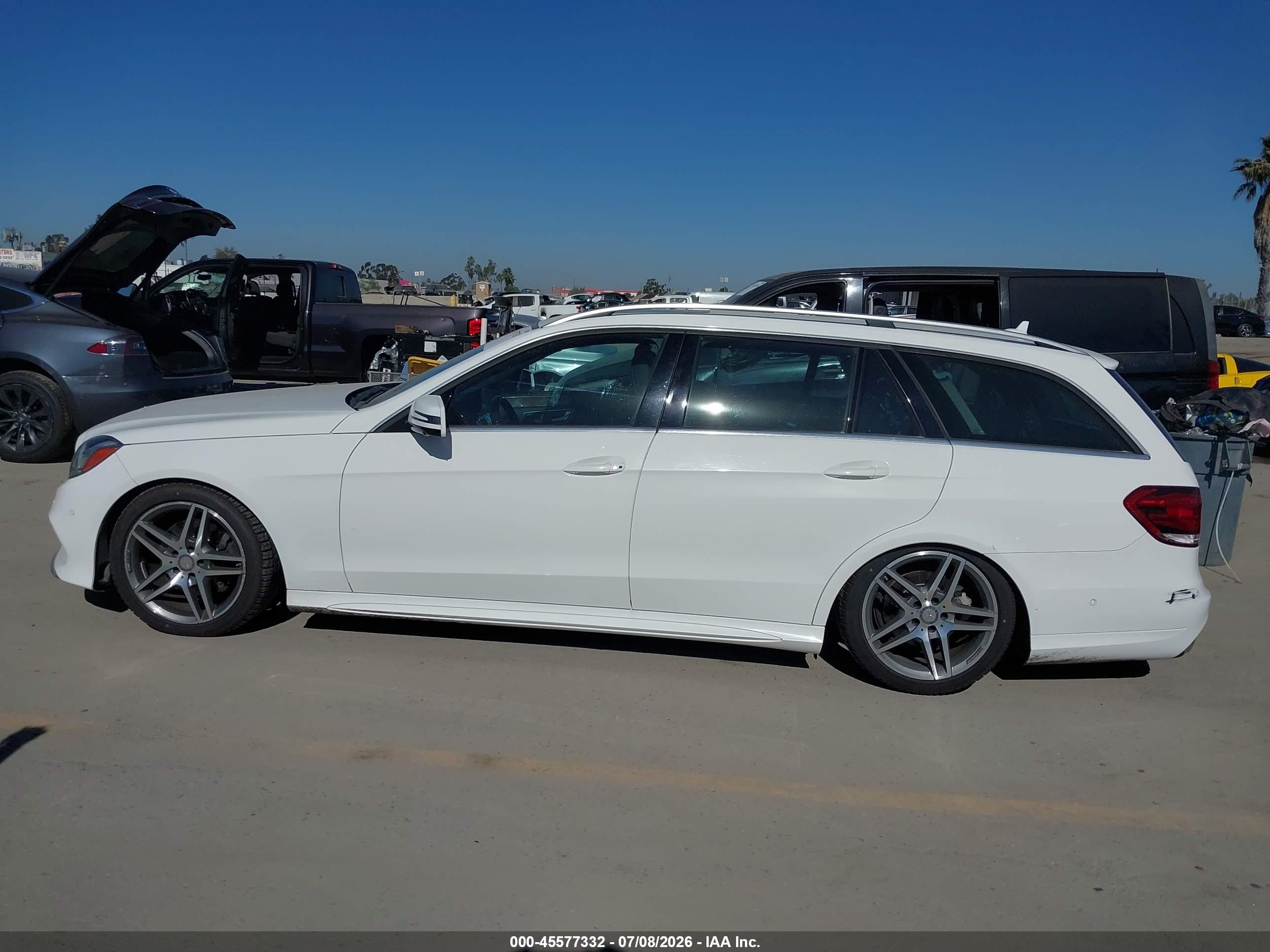 2015 Mercedes-benz E 350 4matic White vin: WDDHH8JB5FB112208