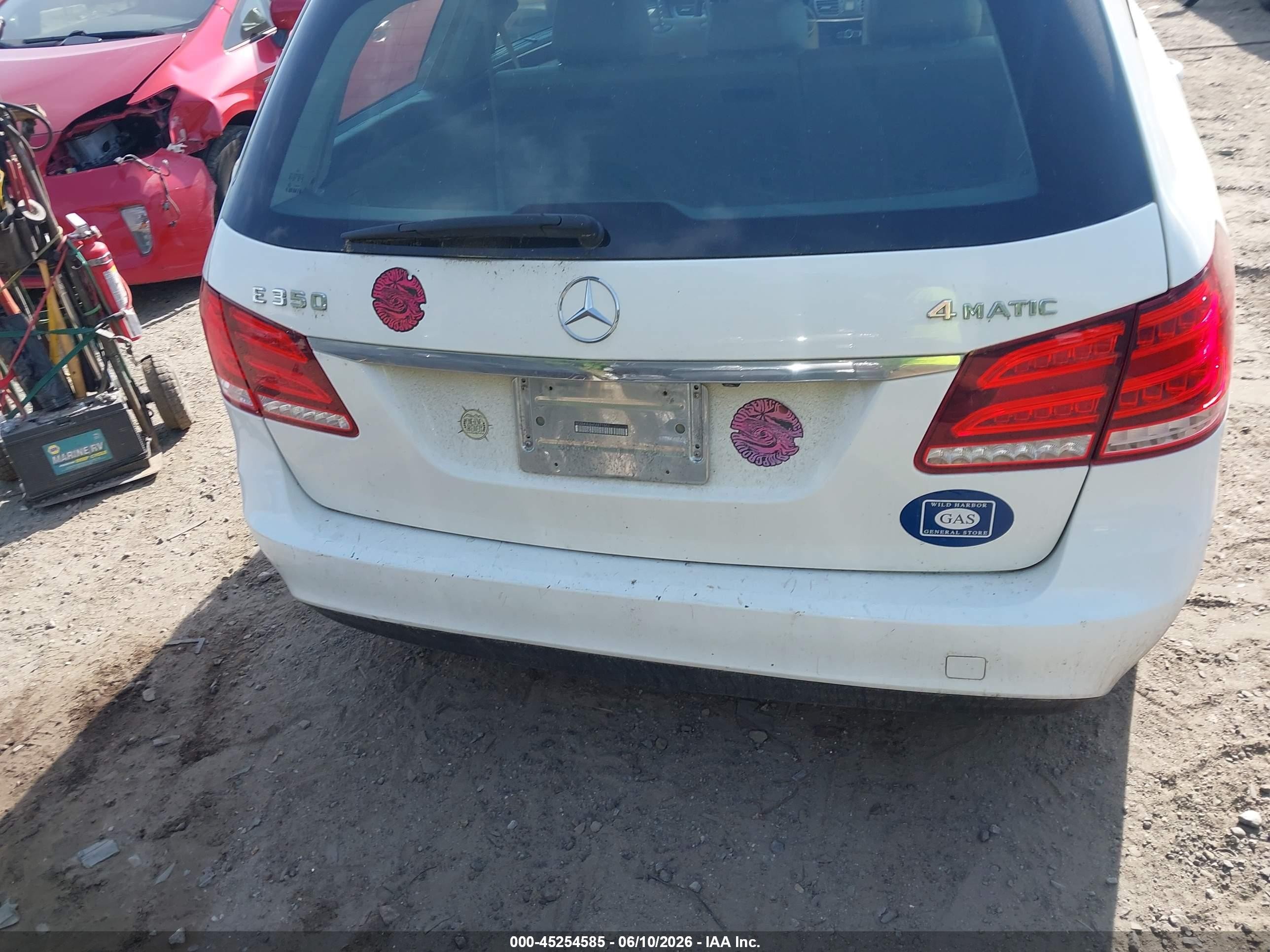 2014 Mercedes-benz E 350 4matic White vin: WDDHH8JB6EA871552